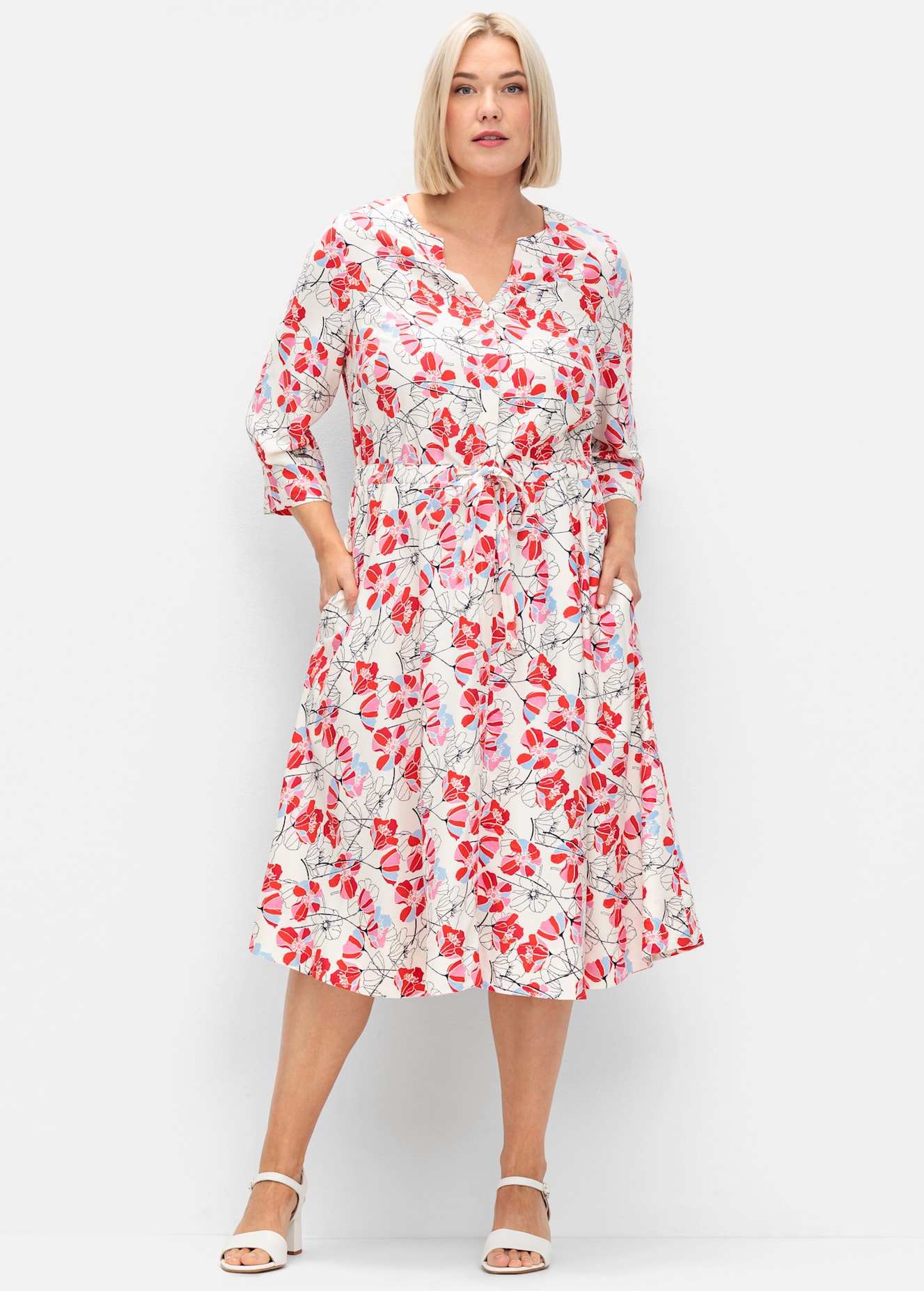 Sheego Druckkleid "Kleid" günstig online kaufen