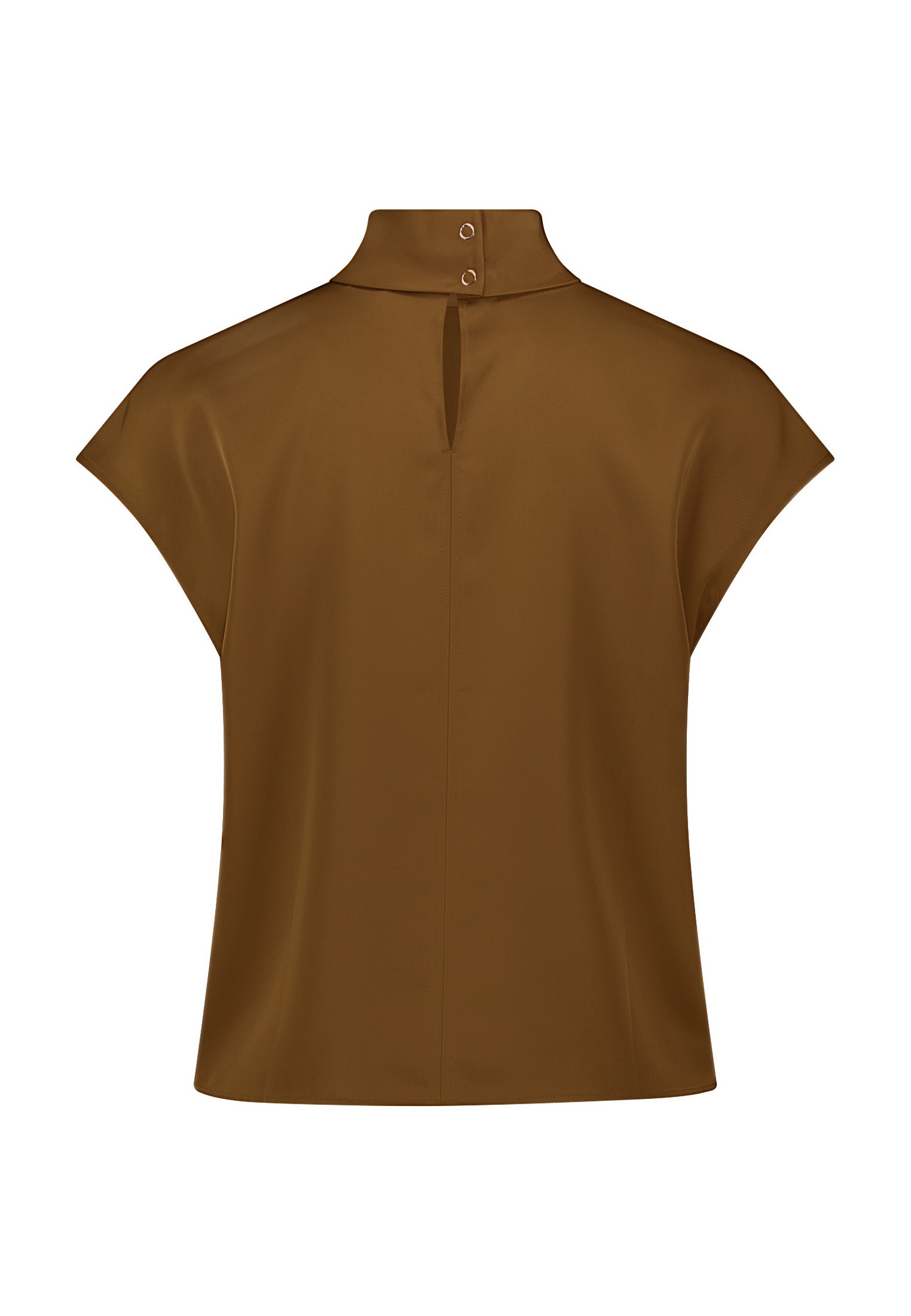 Zero Satinbluse »Damen mit Kragen«