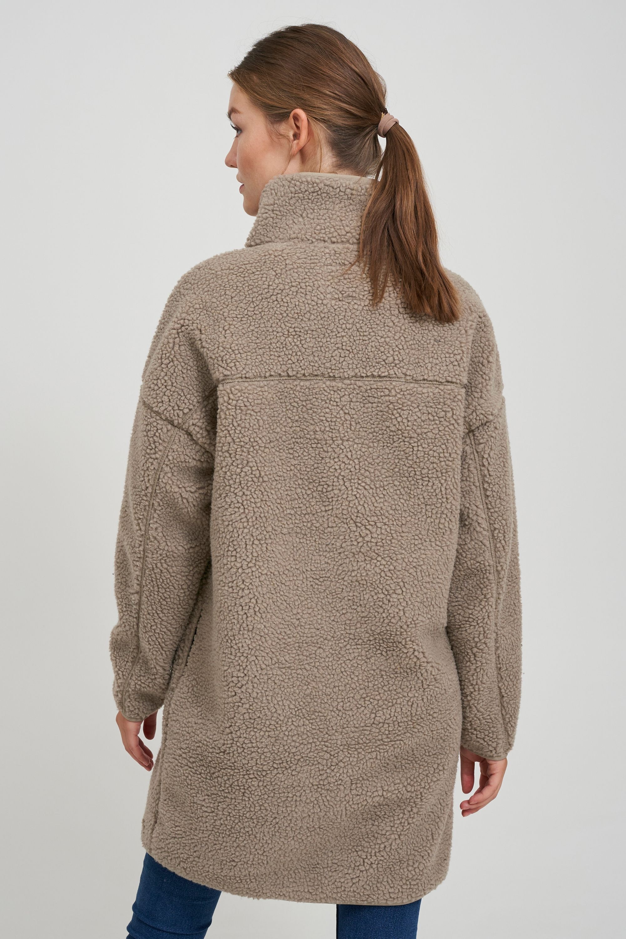 OXMO Sweatjacke »Kurzmantel OXTova«
