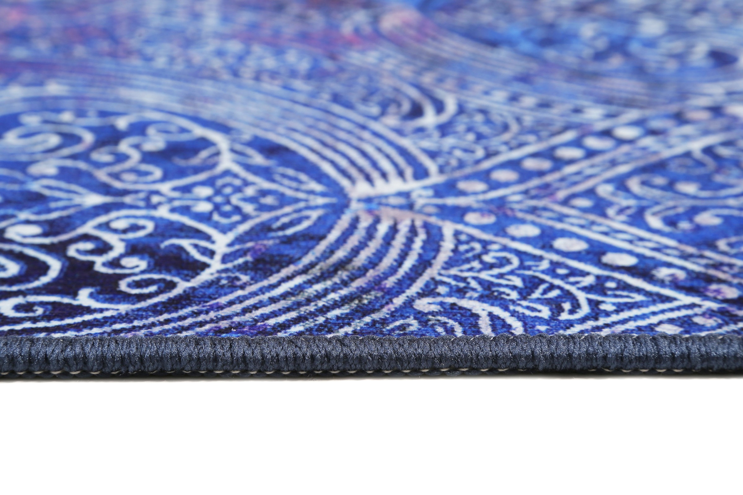 Thumbnail - Wecon home Badematte "Louis" Höhe 6 mm rutschhemmend beschichtet fußbodenheizungsgeeignet  strapazierfähig Vintage Orien...