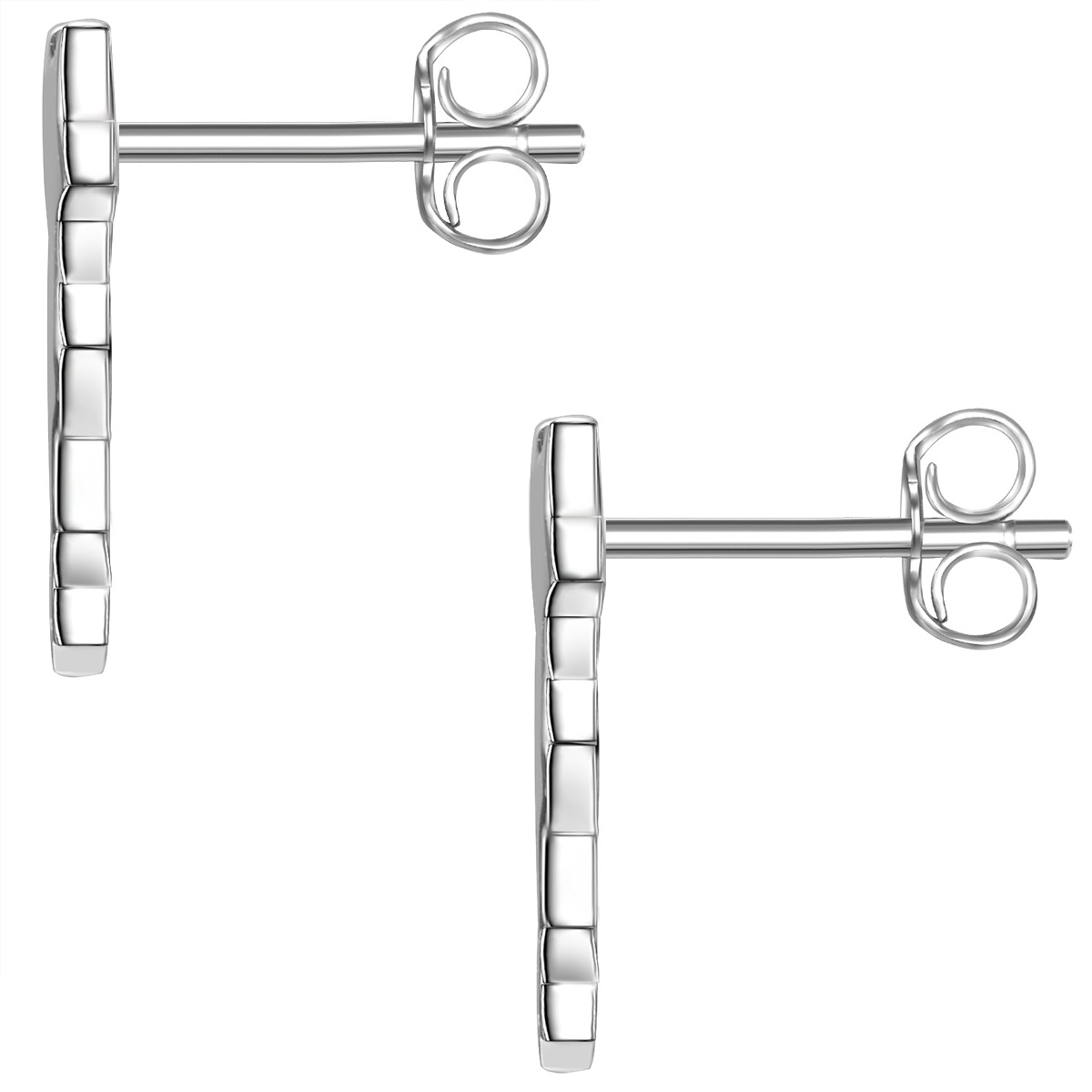 Glanzstücke München G230 Star Stud Earrings Silver 2