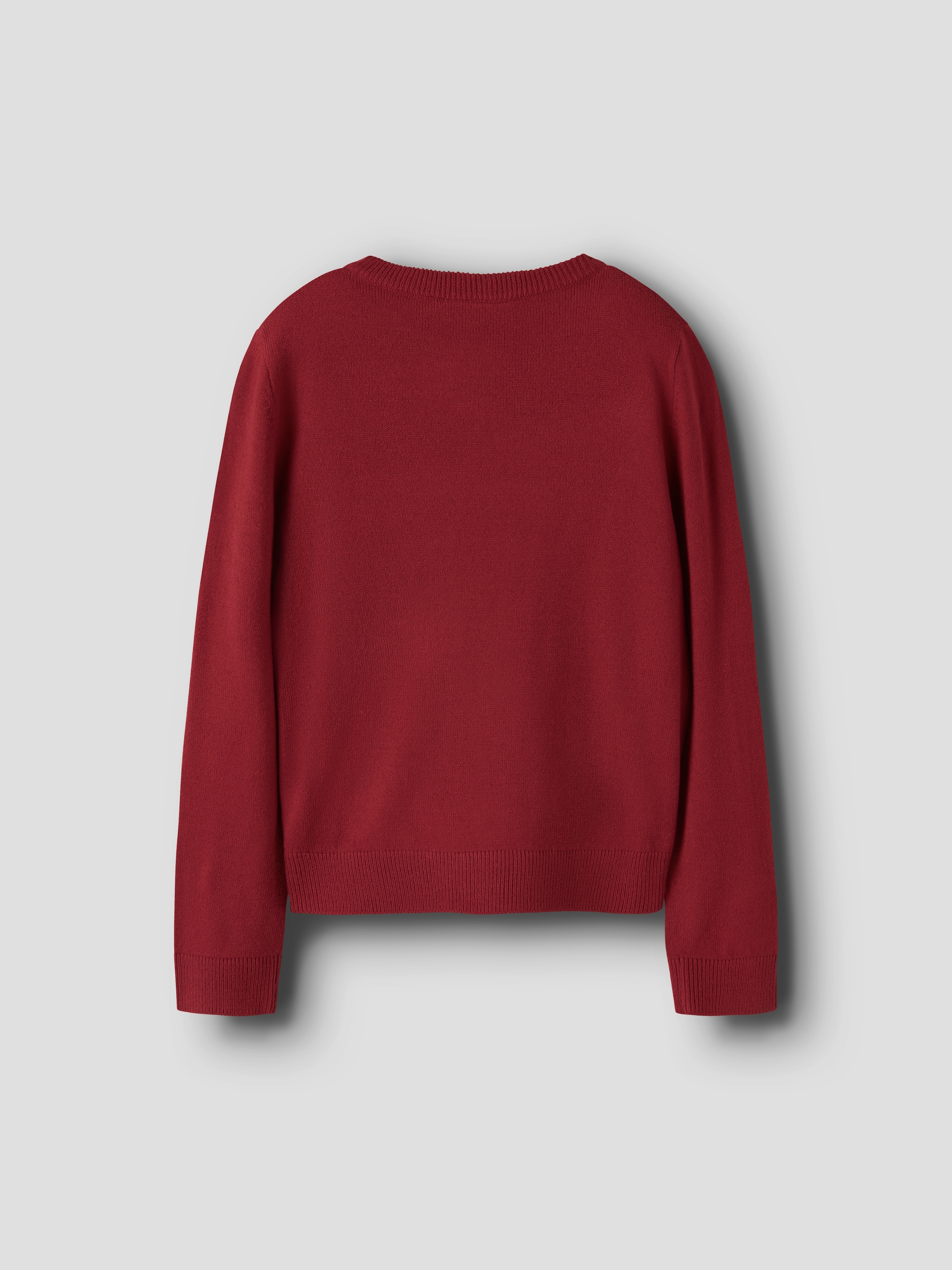 Name It Rundhalspullover »NKFRALLE LS KNIT« Weihnachten, Kunstfaser, normal geschnitten