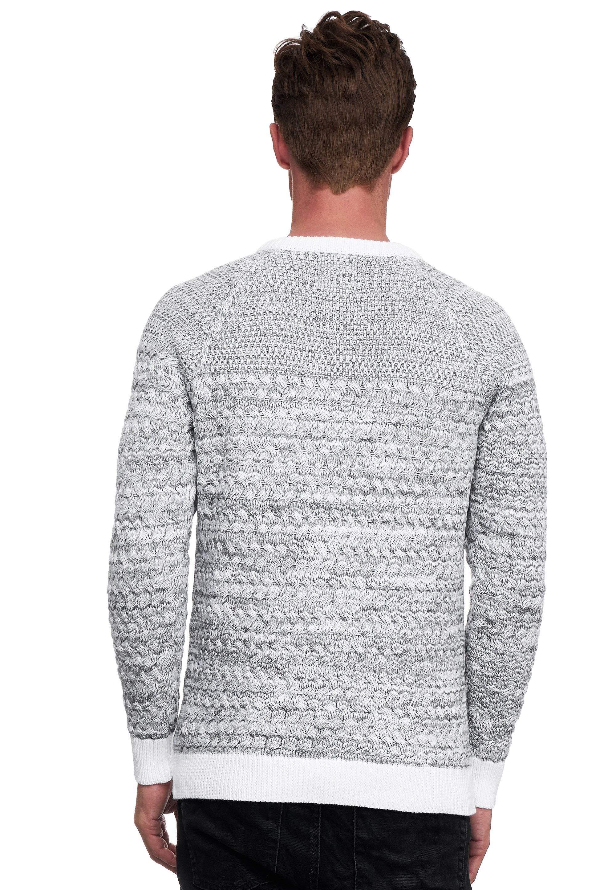 Rusty Neal Strickpullover, mit modischen Knöpfen