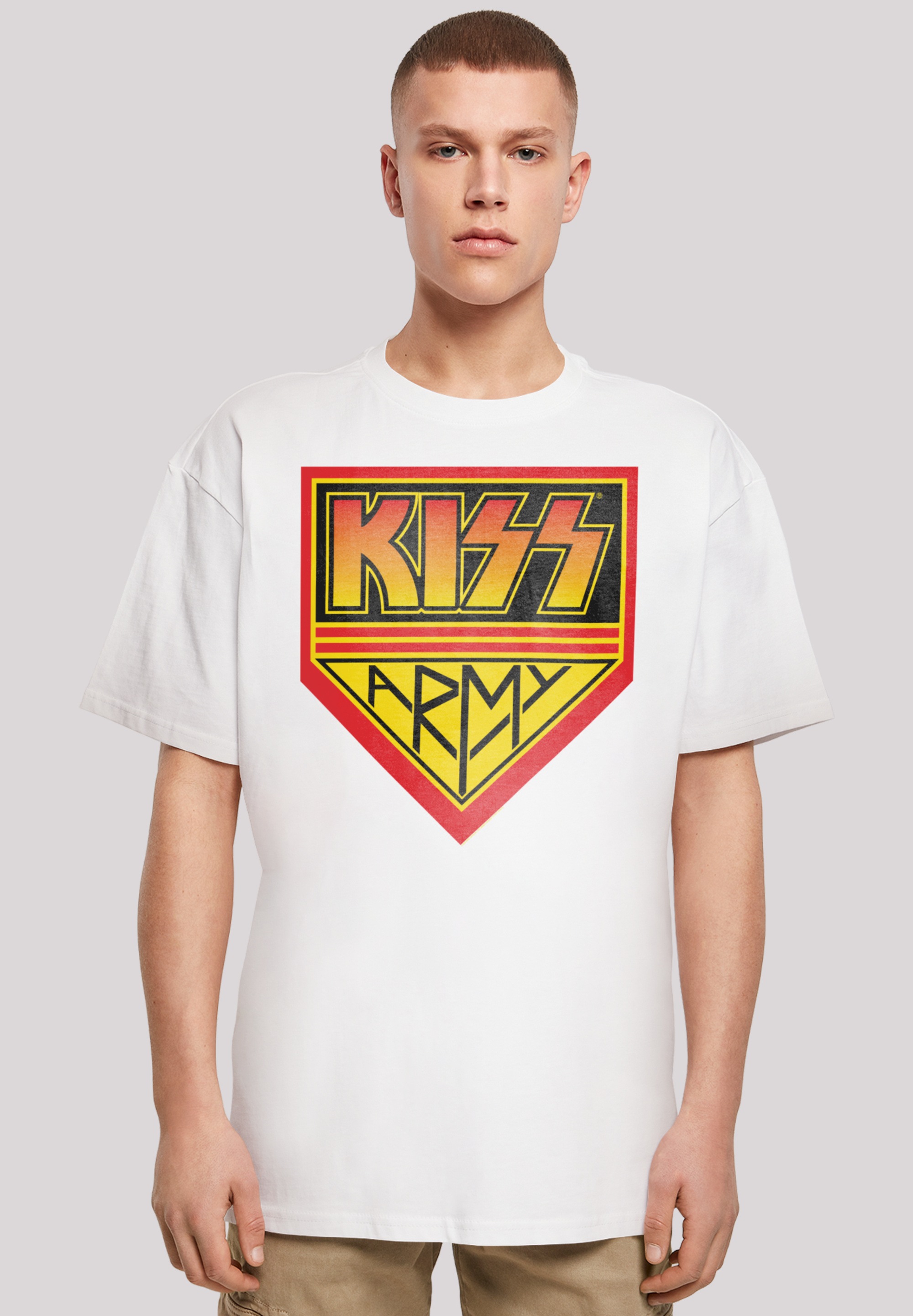 F4NT4STIC T-Shirt "Kiss Army Logo", Premium Qualität günstig online kaufen