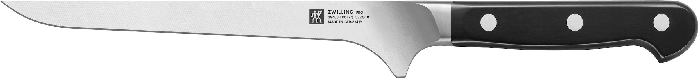 Zwilling Filetiermesser "Pro", (1 tlg.), Klingenlänge 18 cm