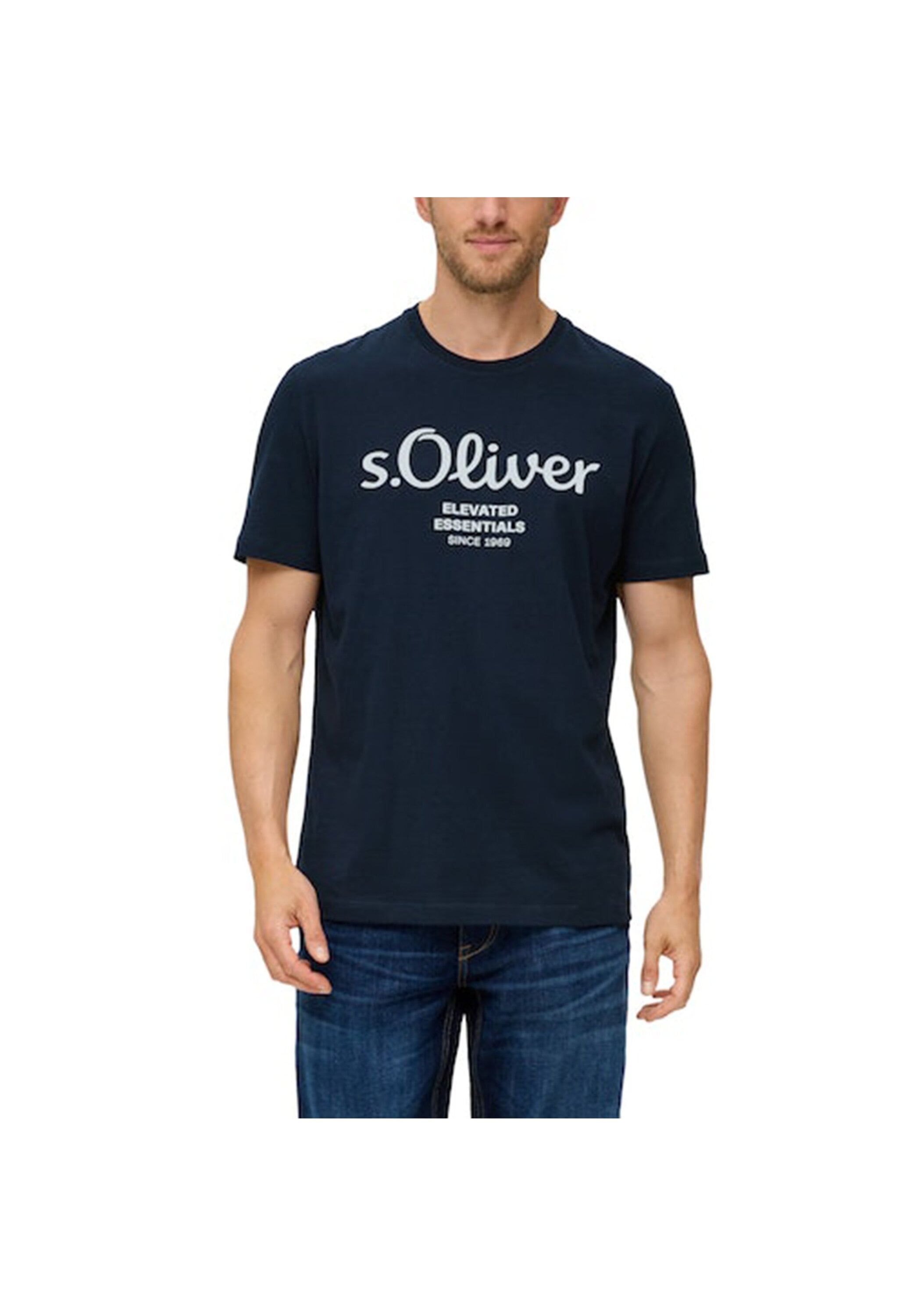 s.Oliver T-Shirt »T-Shirt Logo T-Shirt 1er Pack«