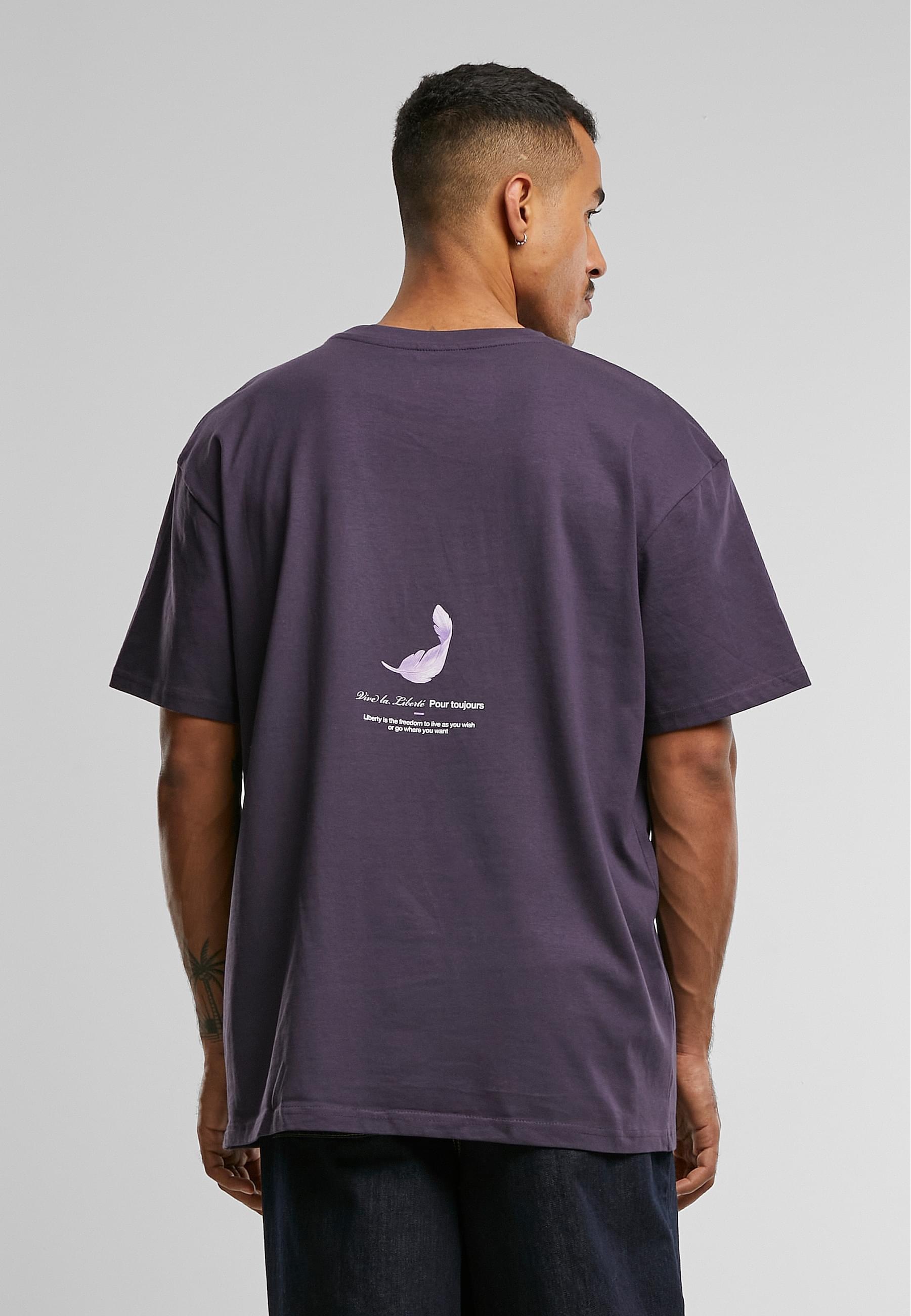 Upscale by Mister Tee Kurzarmshirt »Upscale by Mister Tee Herren Vive la Liberte Oversize Tee«, (1 tlg.)