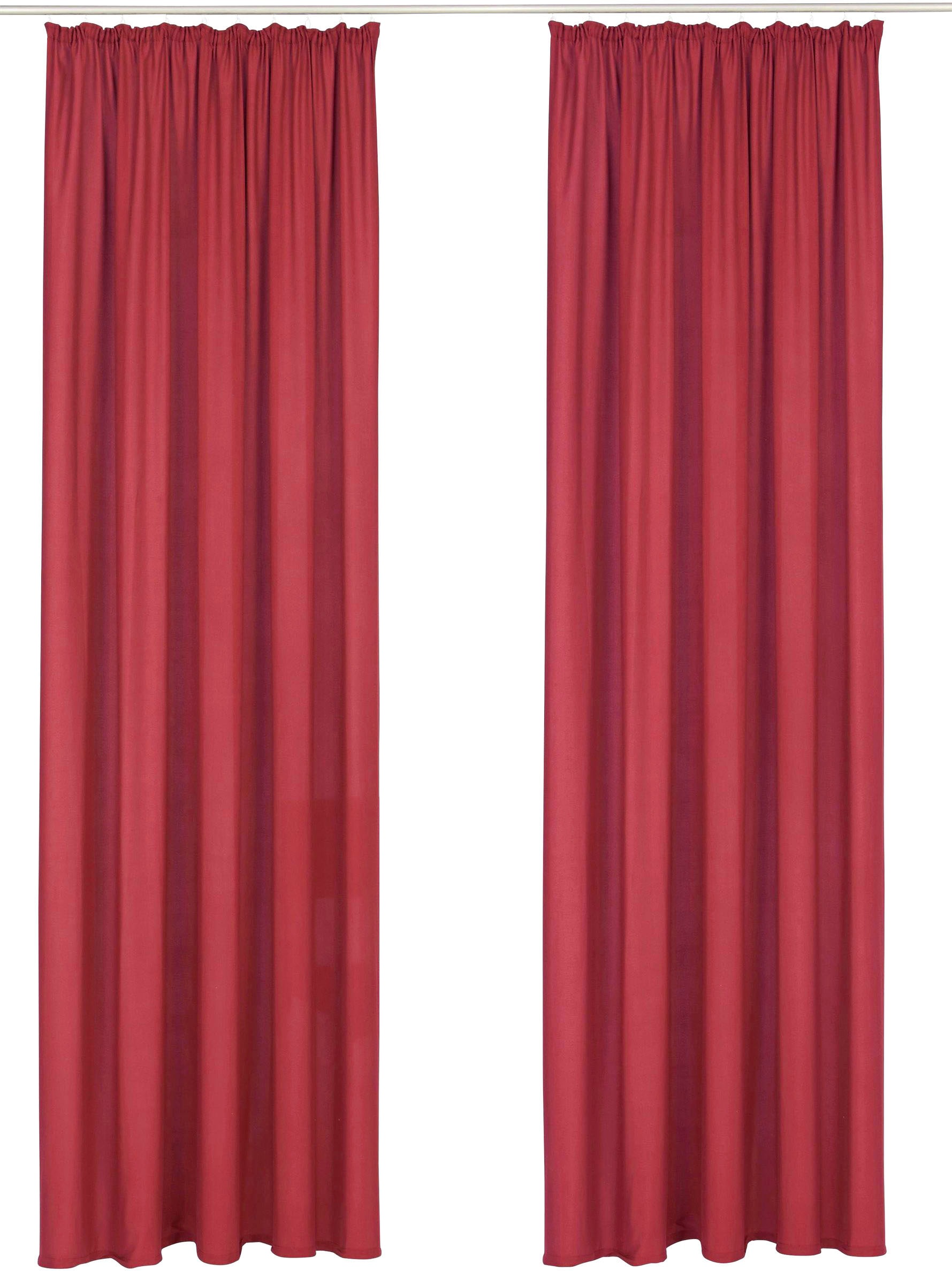 OTTO home Vorhang "Raja, Gardinen mit Kräuselband, Vorhänge Wohnzimmer" Krä günstig online kaufen