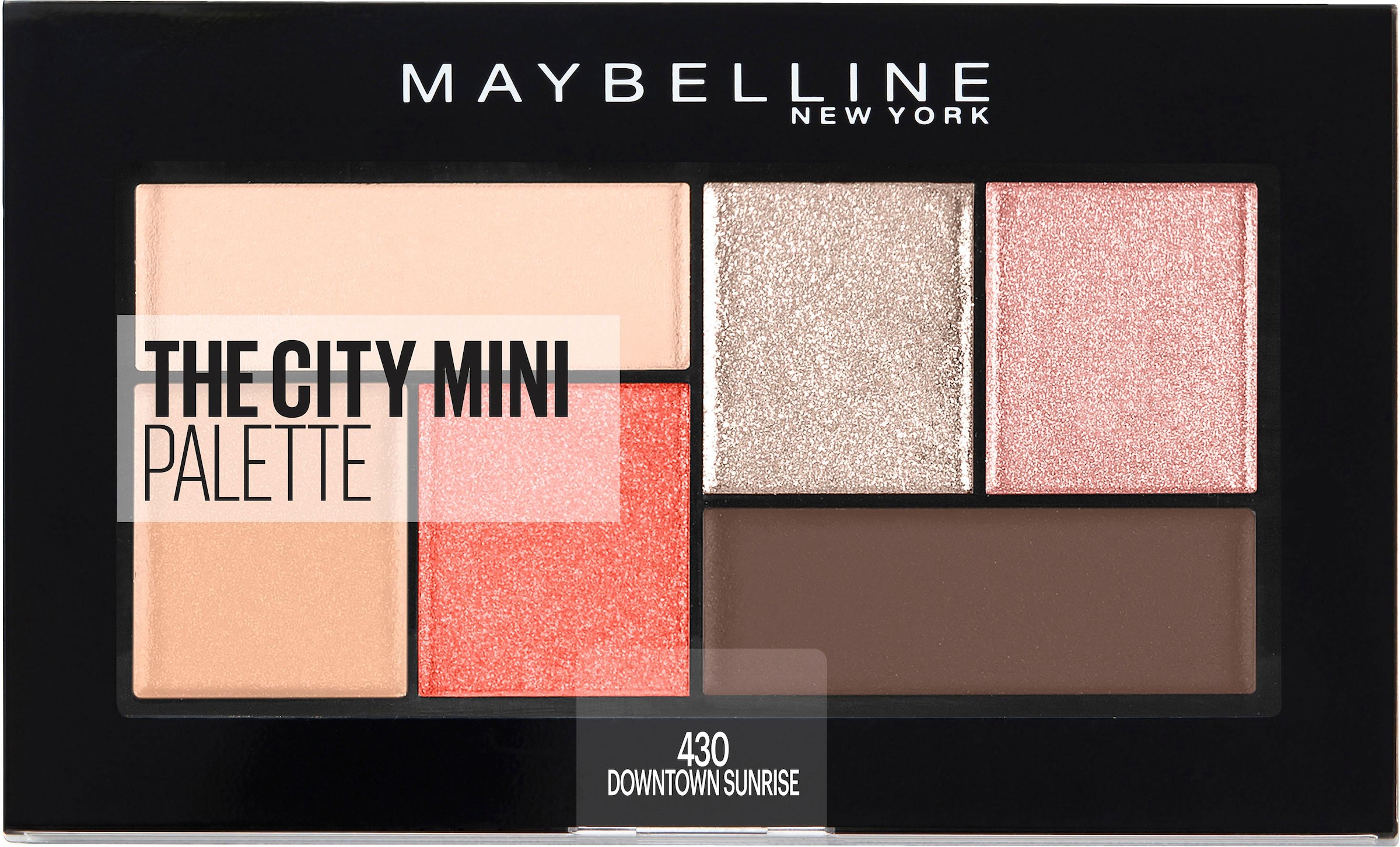 Lidschatten-Palette »The City Mini«, mit verschiedenen Nuancen