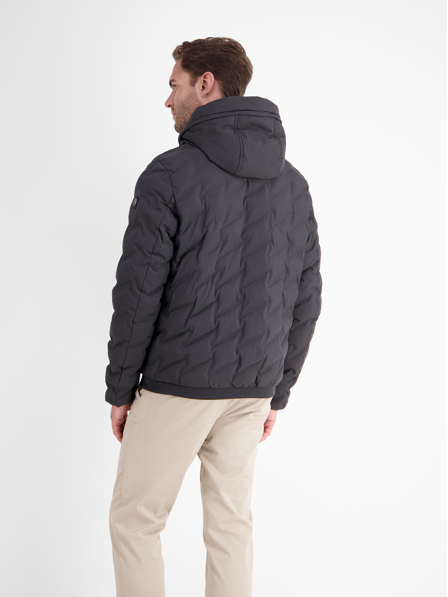 Thumbnail - LERROS Outdoorjacke "LERROS Sportive Funktions-Steppjacke für Herren", mit Kapuze, Wasser- und windabweisend