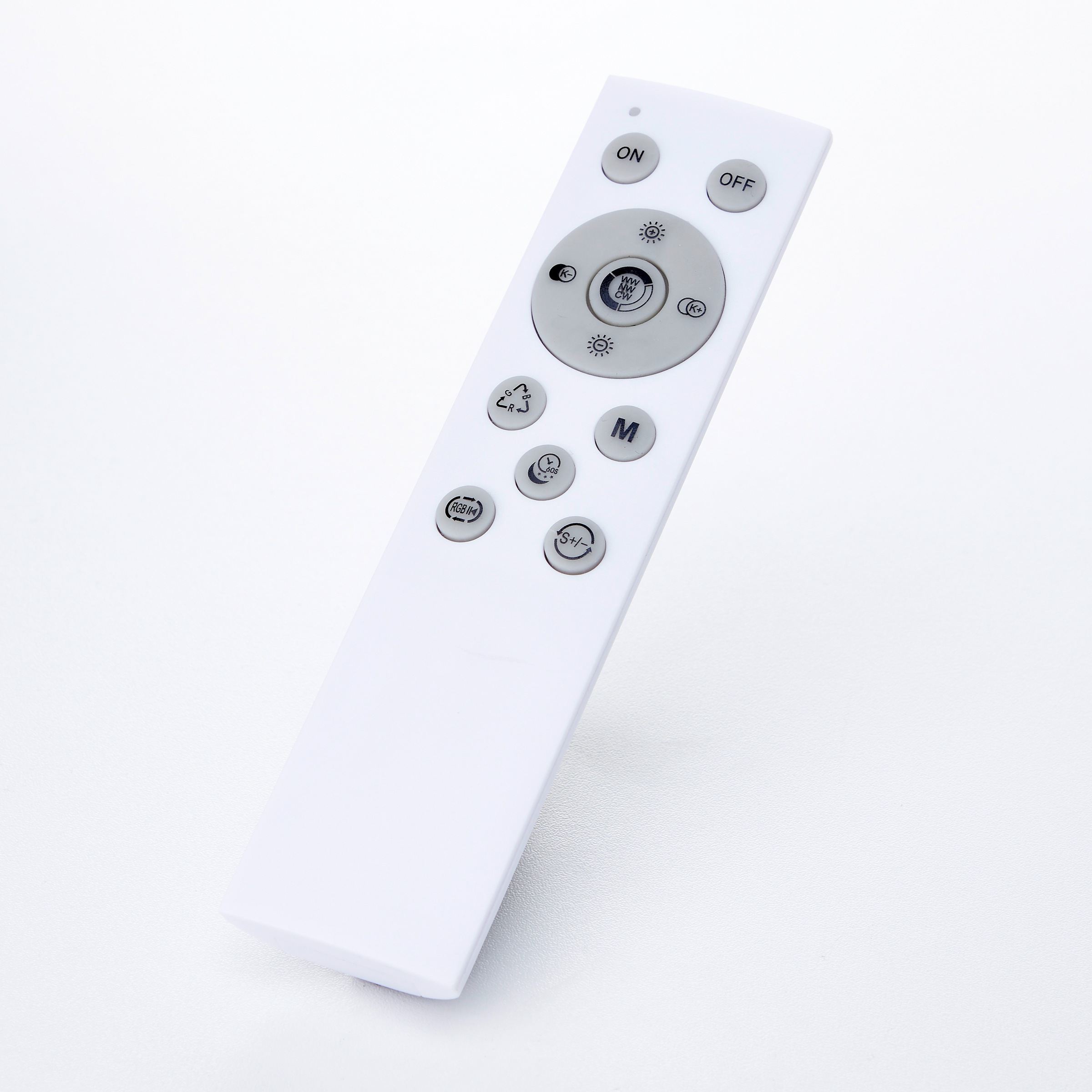 Brilliant LED Deckenleuchte »Floco« LED-Modul 1 Stk. warmweiß - kaltweiß 50 cm, 3600 lm, 3000-6500 K, CCT, RGB, dimmbar, weiß