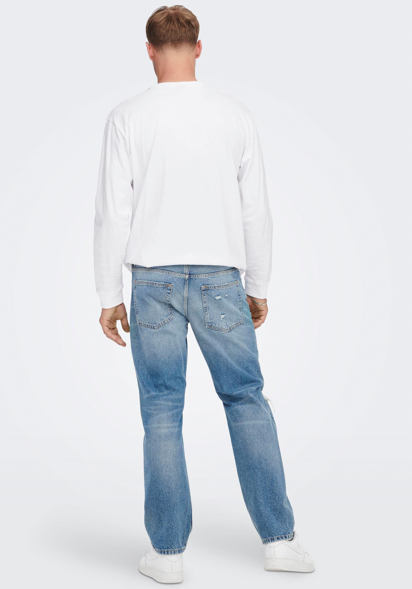 ONLY & SONS Loose-fit-Jeans "ONSEDGE LOOSE" günstig online kaufen