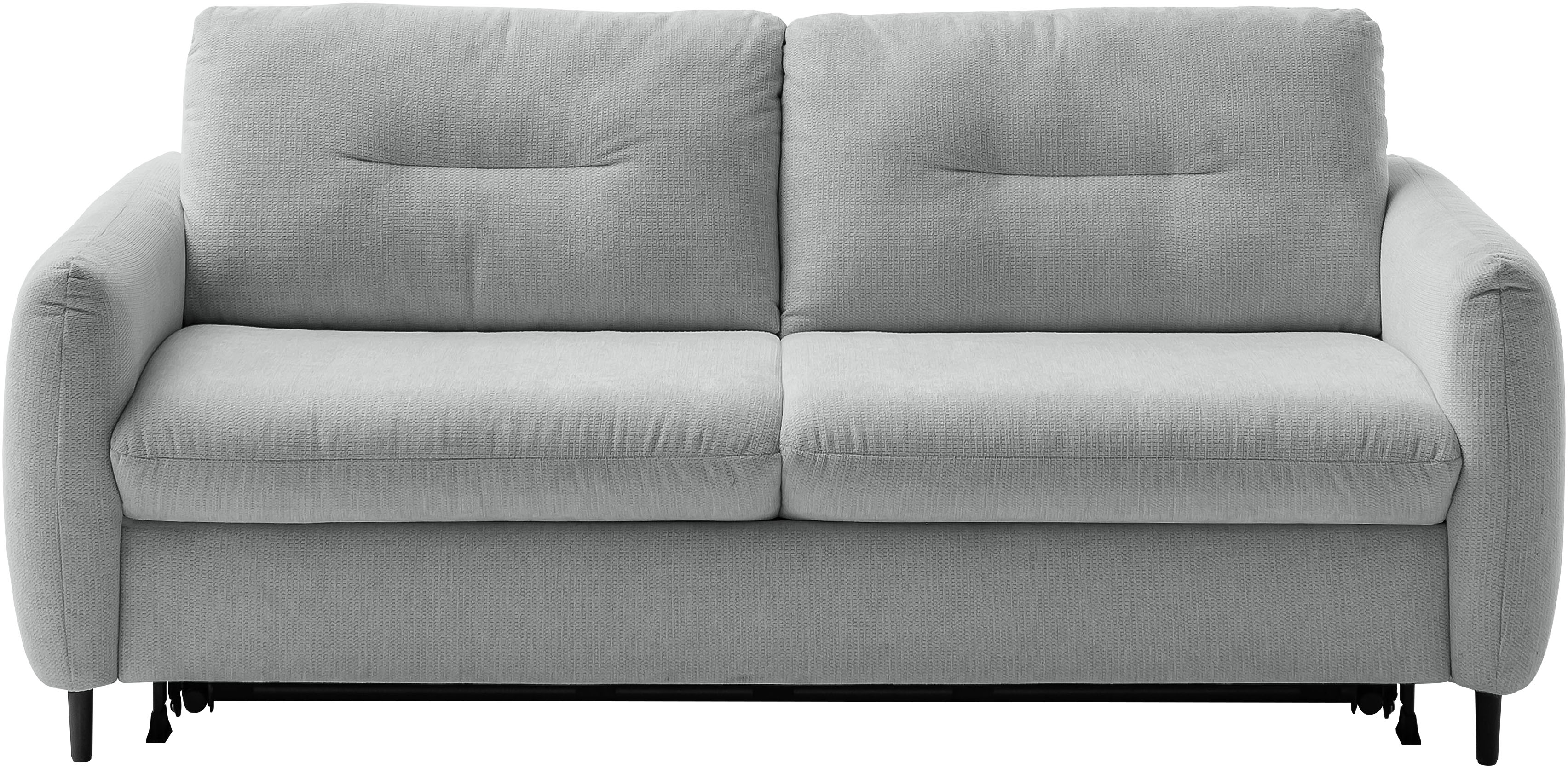 Home affaire 2-Sitzer "Clevina, Dauer-Schlafsofa mit Kaltschaummatratze, Breite 176 cm" Sofa & Bett in einem – kinderleicht ausklappbar & freistellbar im Raum