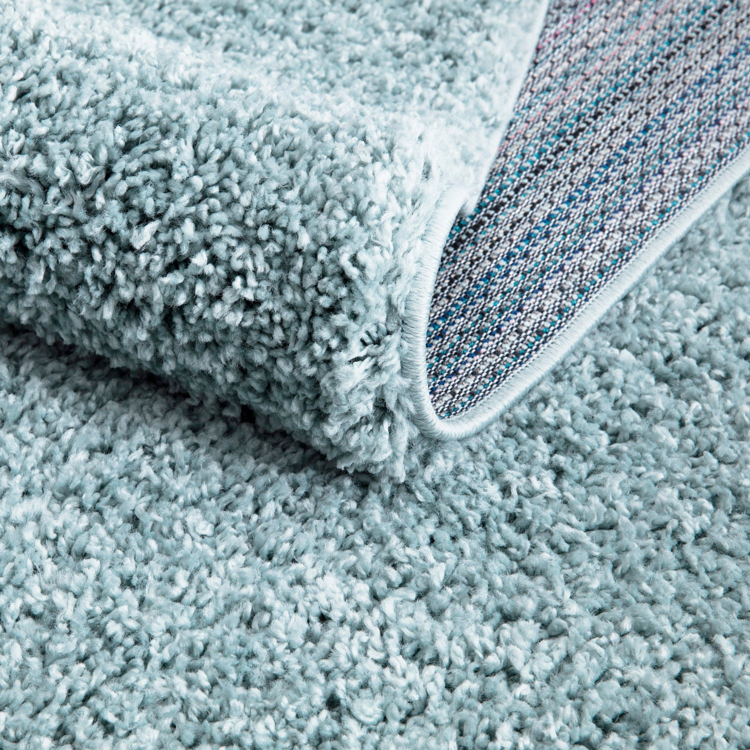 Carpet City Hochflor-Teppich »City Shaggy«, rund, 30 mm Höhe, Teppich Langflor, Uni, Shaggy, flauschig-weich