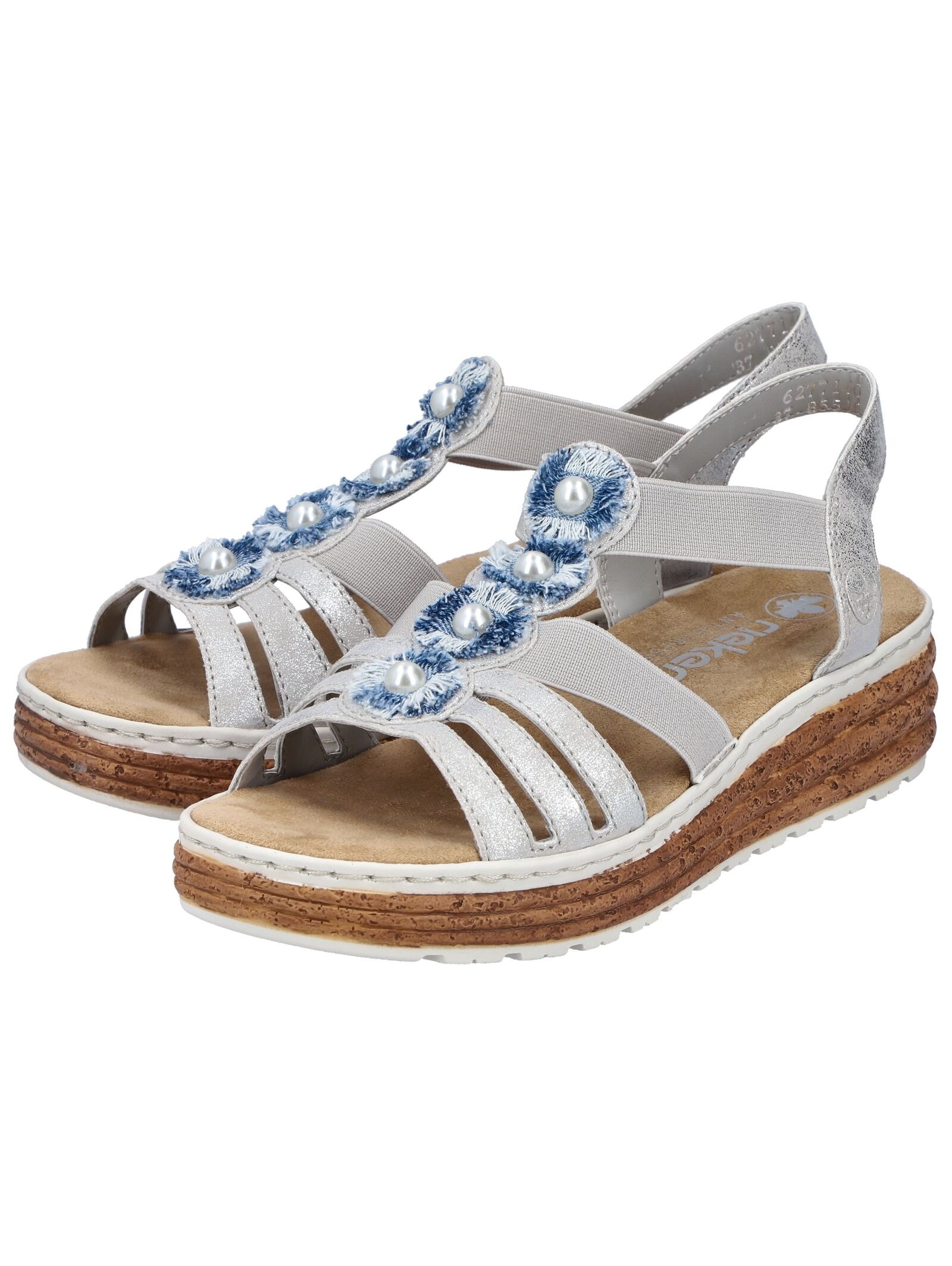 Rieker Keilsandalette »Rieker Sandalen Lederimitat«