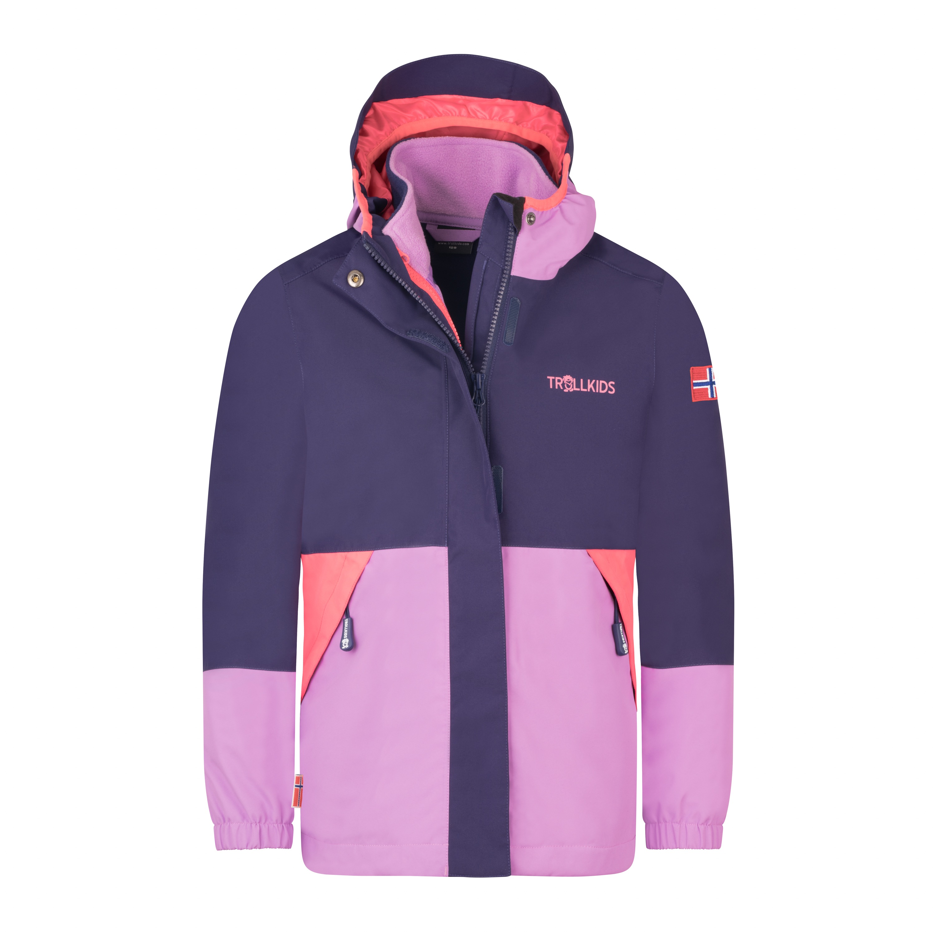 Thumbnail - TROLLKIDS 3-in-1-Funktionsjacke "KIDS KJERAG 3IN1 JACKET" mitKapuze Winterjacke Kinder/Jugendliche