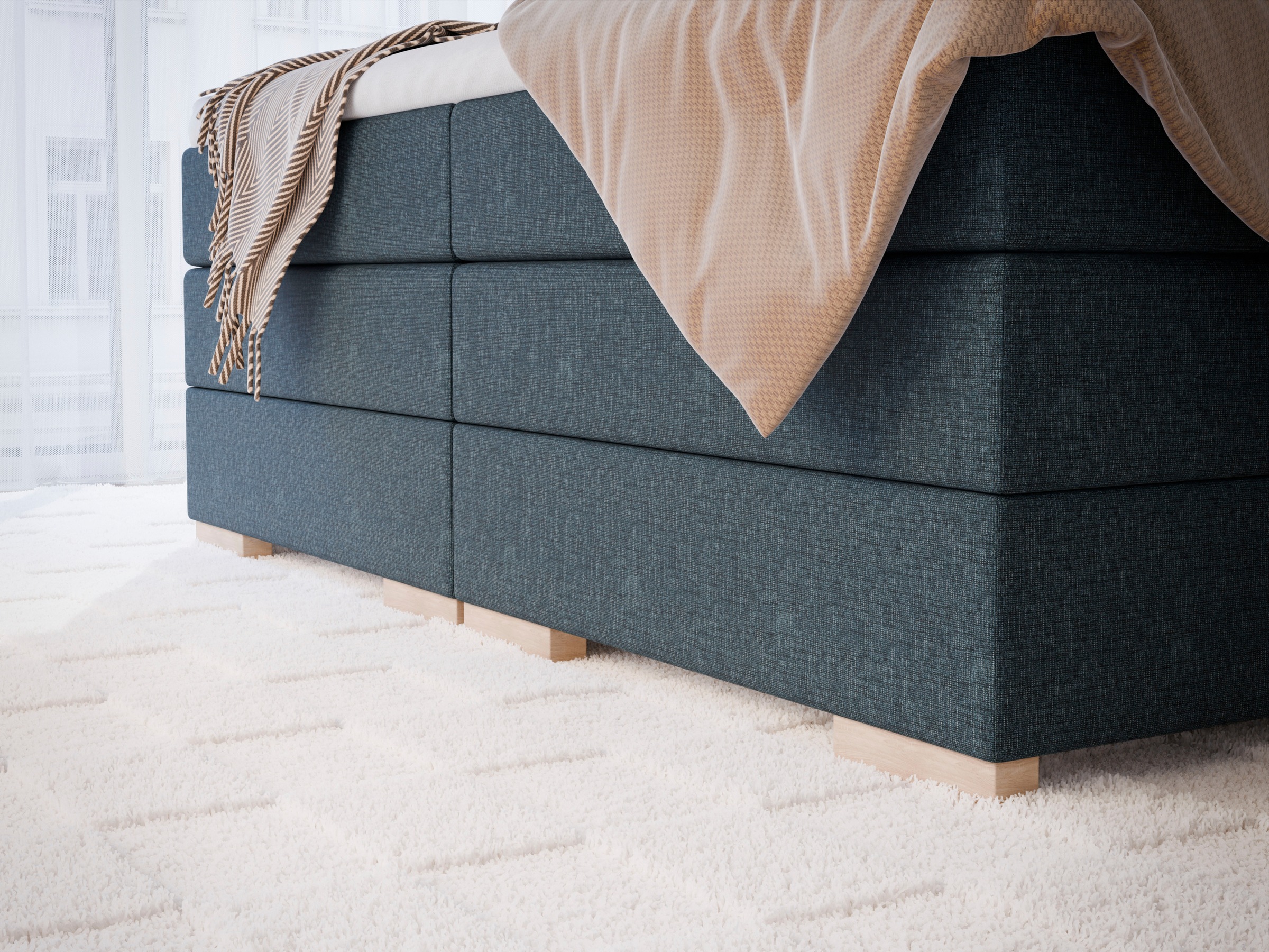 FORTE Boxspringbett »Pillows«