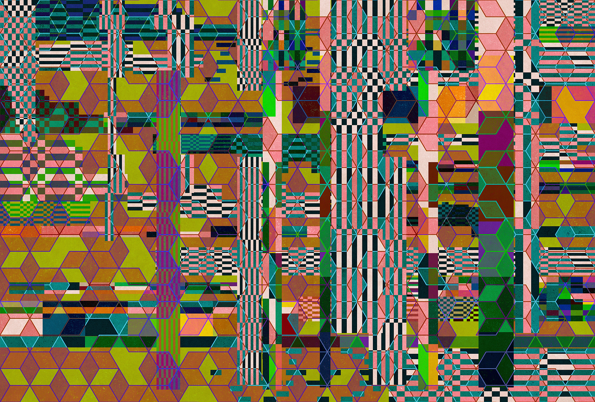 living walls Fototapete "Walls by Patel Mirage" glatt Vlies, Wand
