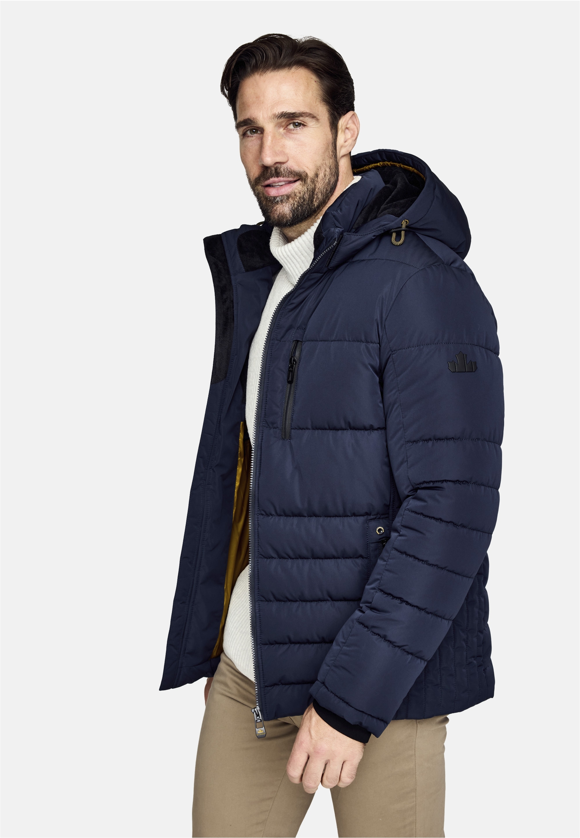 New Canadian Outdoorjacke »dry iQ«, mit Fleece-Einsatz am Innenkragen