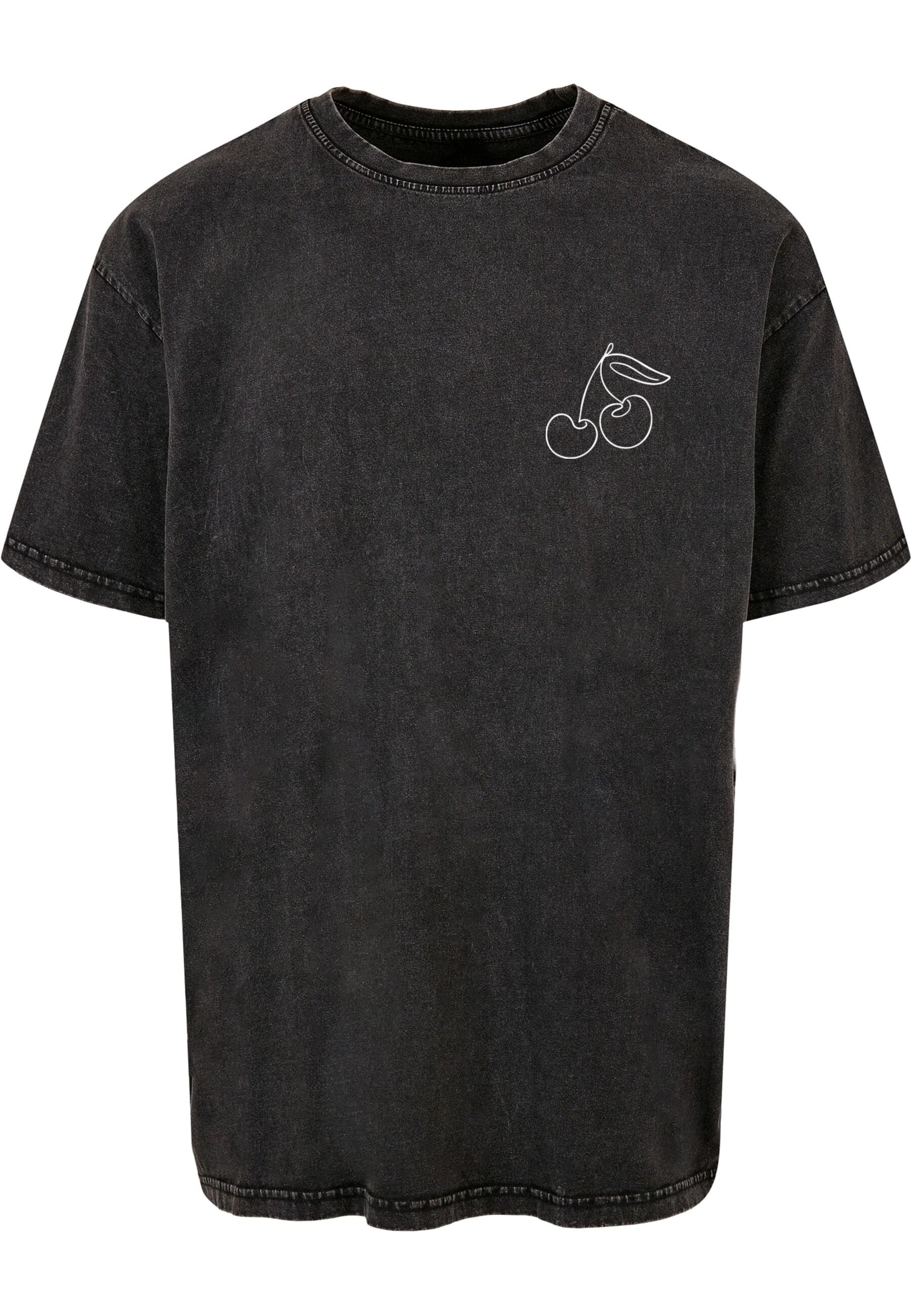 Merchcode T-Shirt "Merchcode Herren Cherry Acid Washed Oversize Tee" günstig online kaufen