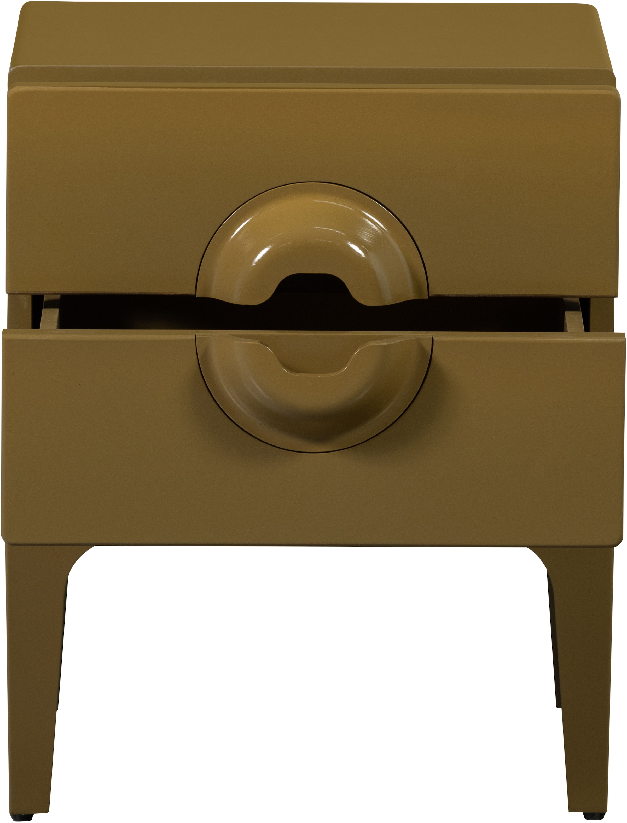 WOOOD Nachtkonsole »WOOOD Merge Kommode/Nachttisch 2 Schubladen«