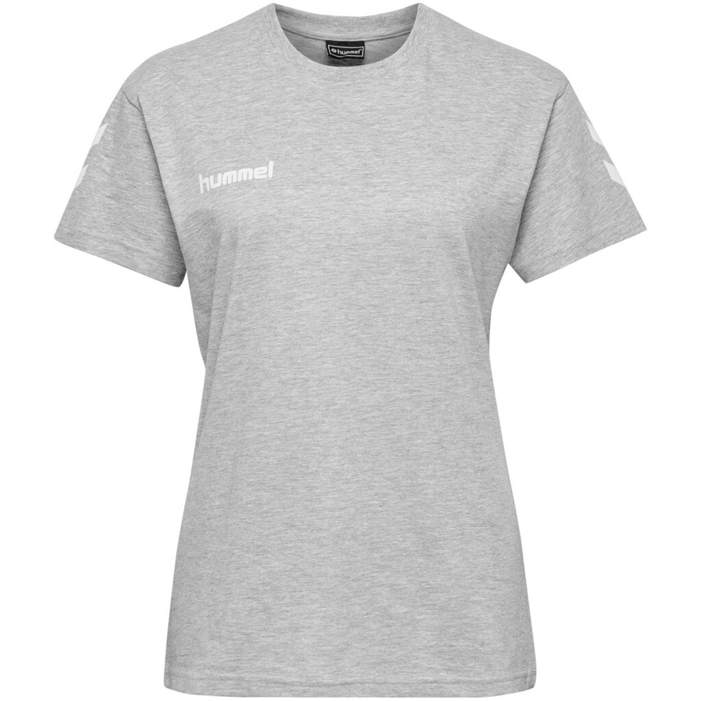hummel T-Shirt »BAUMWOLLE T-SHIRT MIT CHEVRONS«