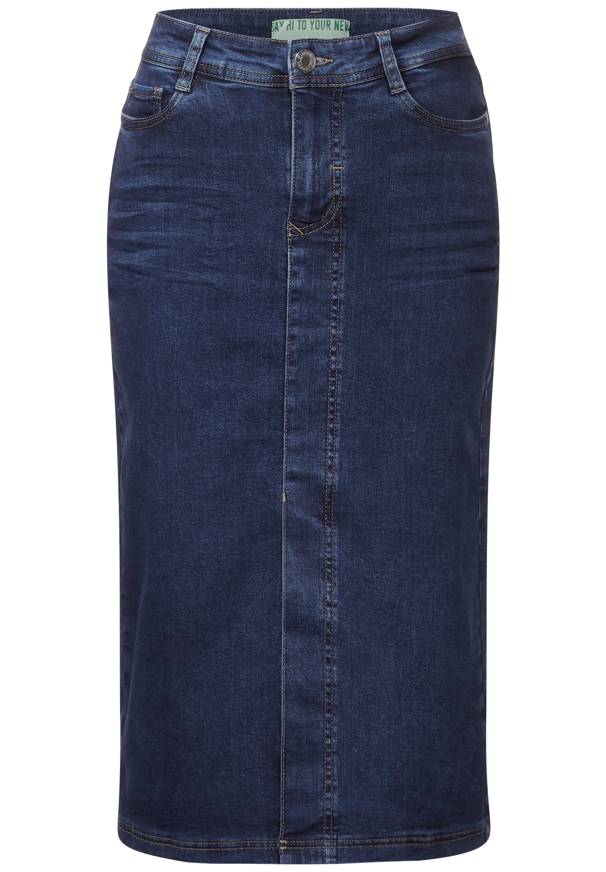 STREET ONE Jeansrock, High Waist