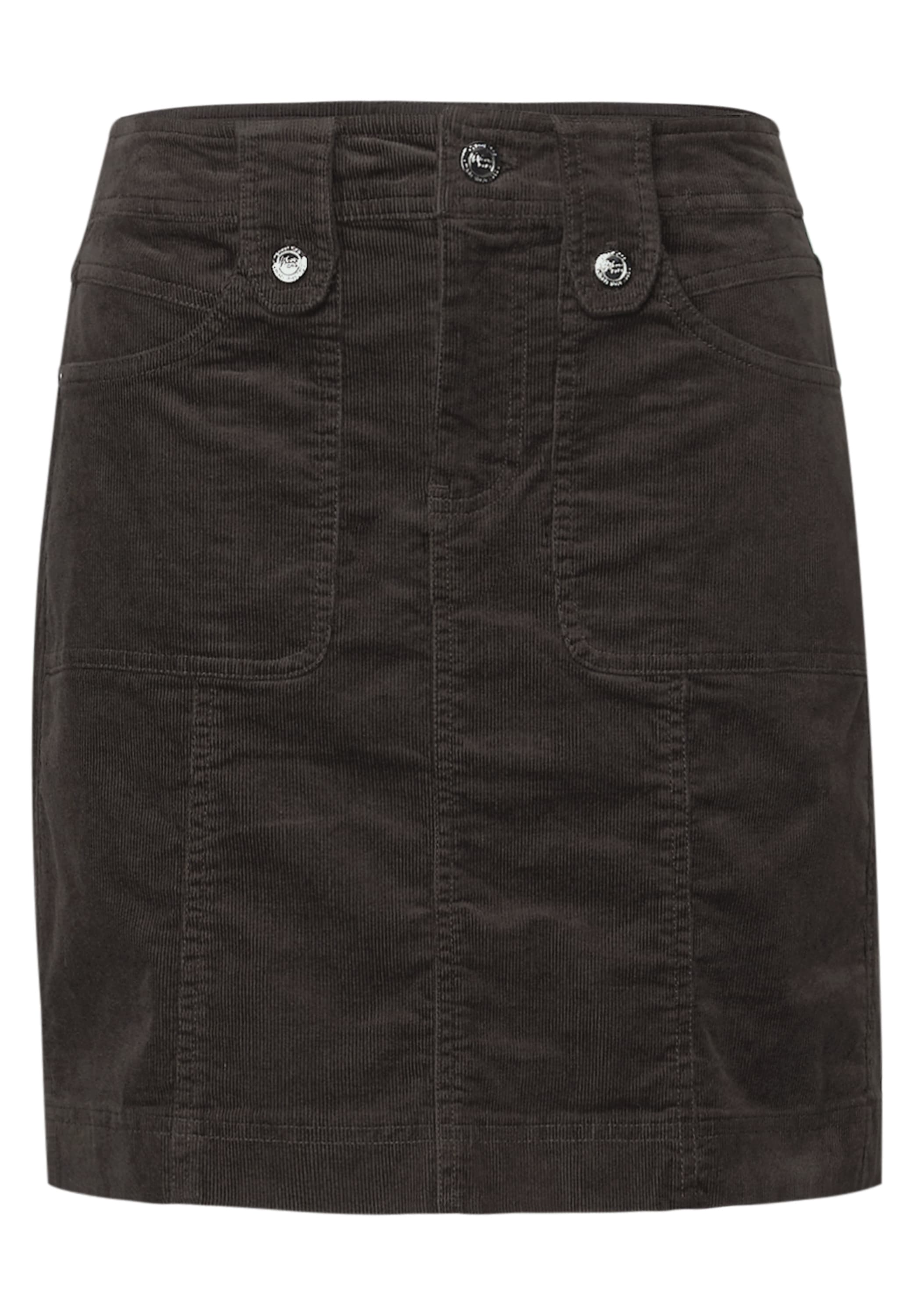 STREET ONE Minirock, in Cord-Optik