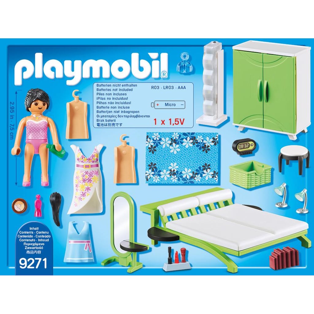 Playmobil® Konstruktions-Spielset »Schlafzimmer (9271), City Life«