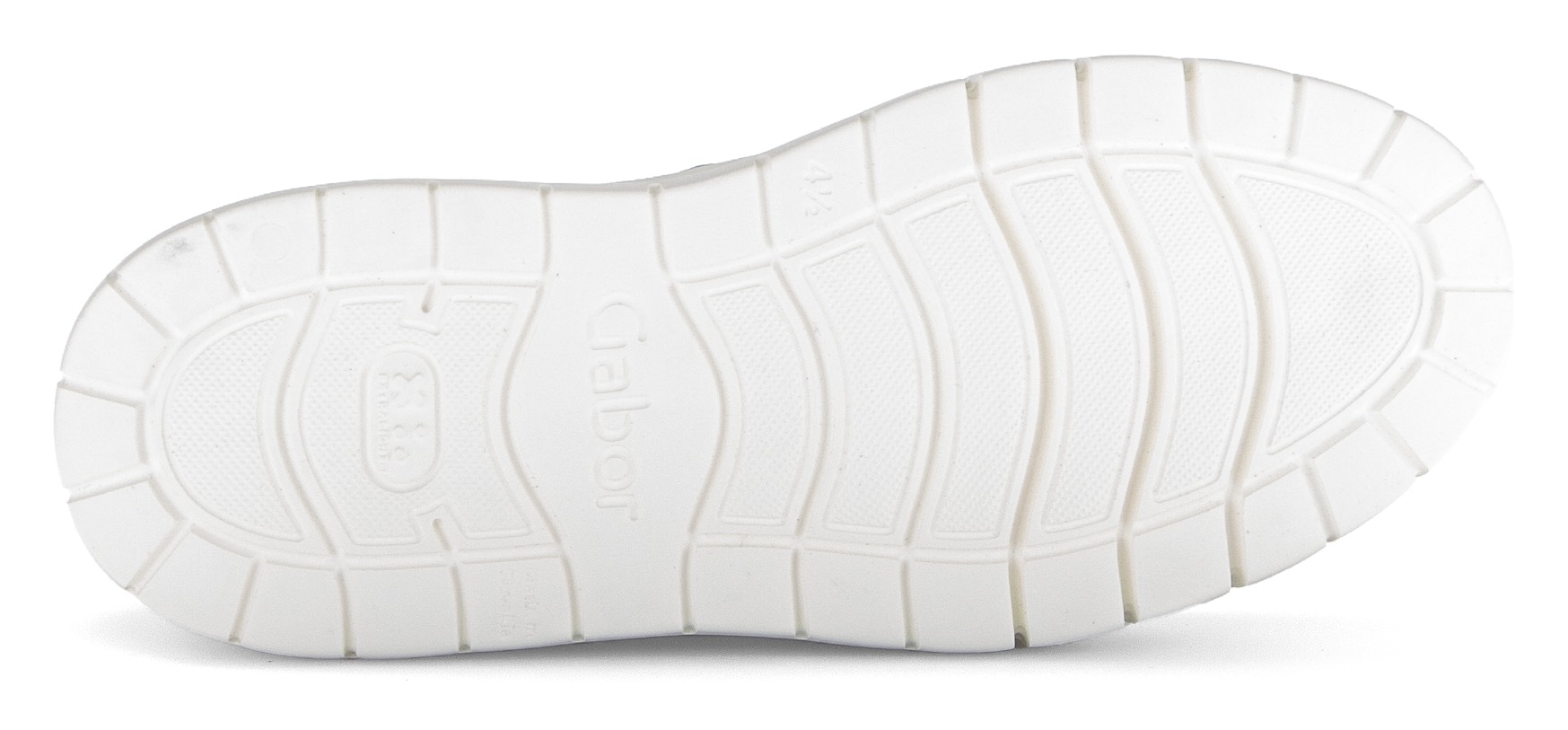 Gabor Plateausneaker, Schnürschuh, Halbschuh, Freizeitschuh, Besätze in Metallicoptik