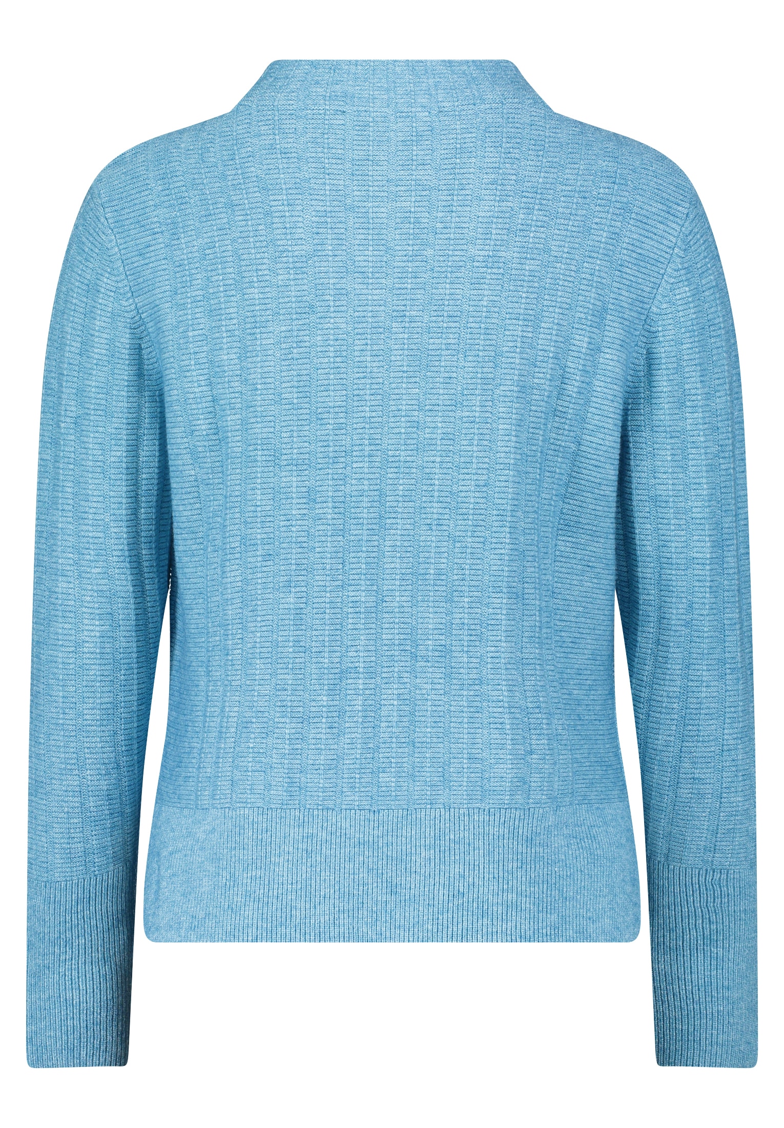 Betty&Co Strickpullover »Betty & Co Strickpullover mit Struktur«, (1 tlg.), Kragen
