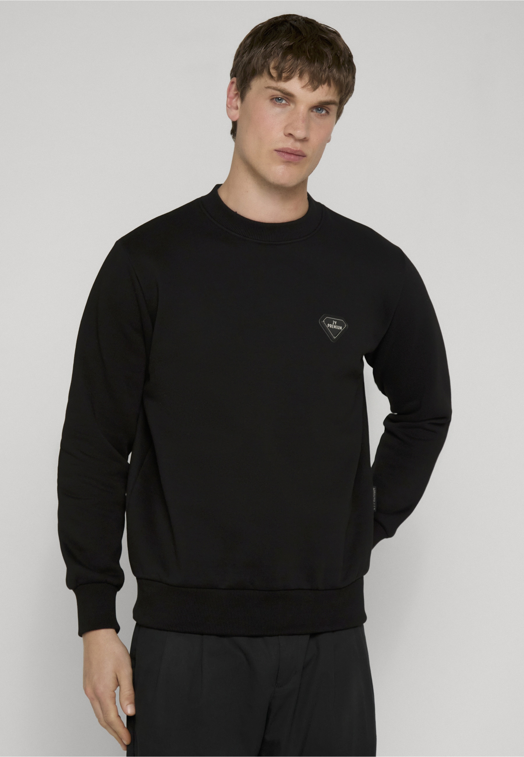 2Y Premium Sweater »2Y Premium Nemoris Slim Fit Sweatshirt«, 1

