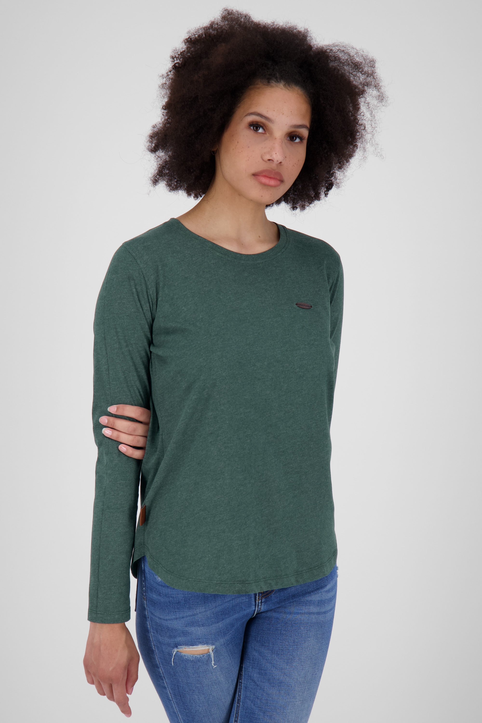 Alife & Kickin Langarmshirt "Damen LeaAK A" günstig online kaufen