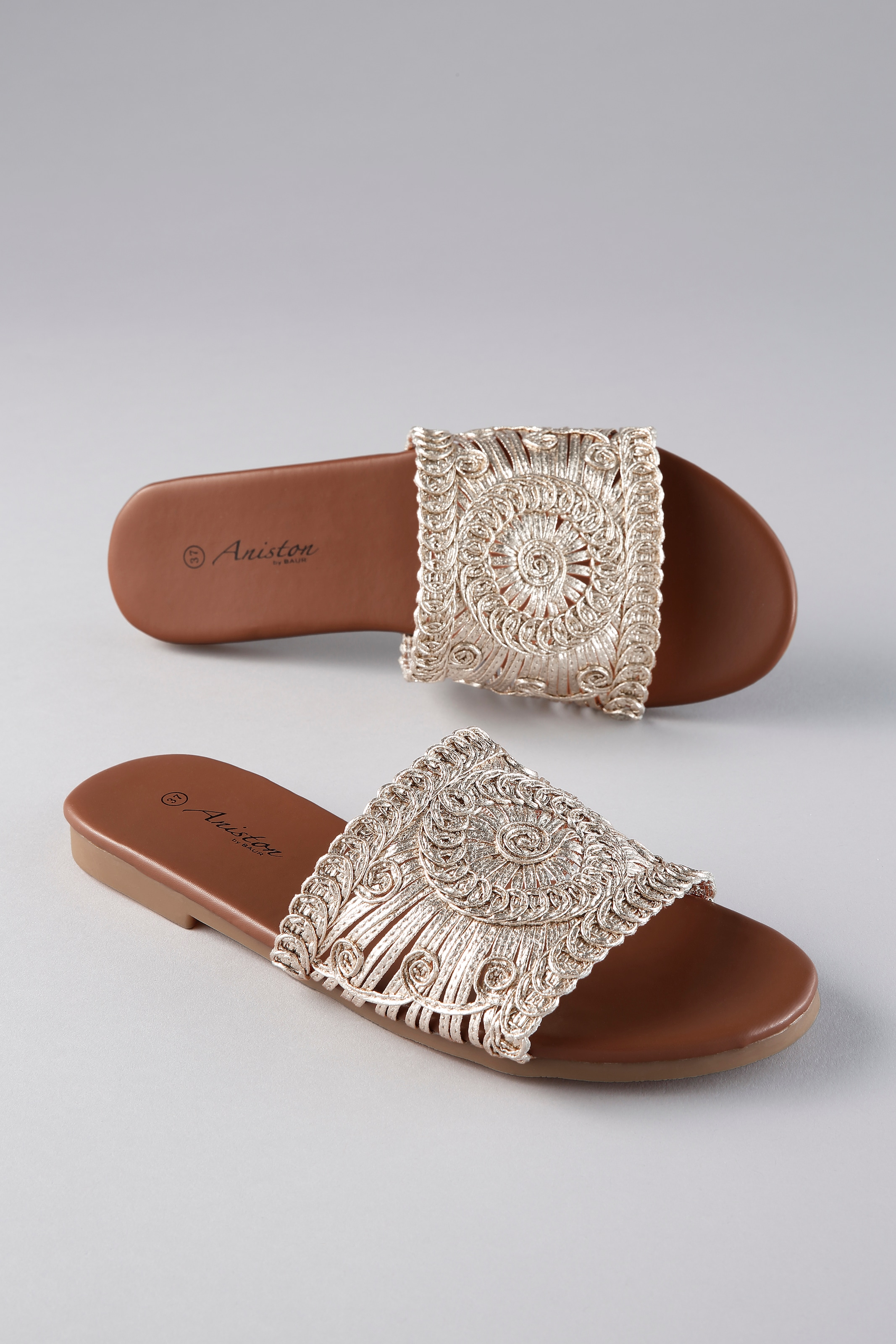 Aniston SHOES Pantolette Sommerschuh, Strandschuh in modischer Optik - NEUE KOLLEKTION