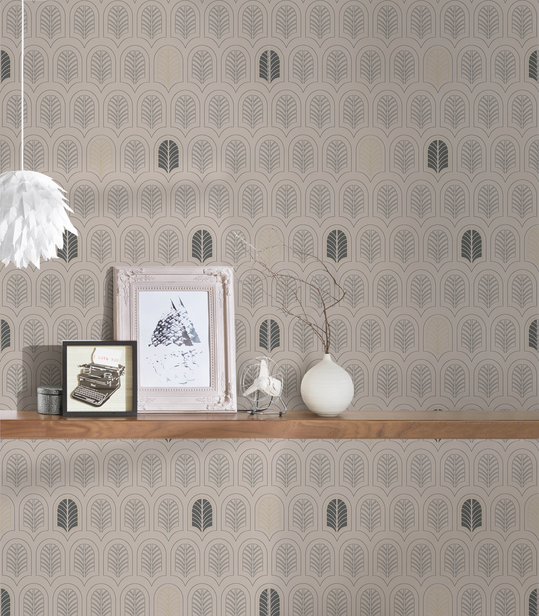 A.S. Création Vliestapete »New Life«, grafisch-geometrisch-gemustert, Grafik Tapete Design Tapeten Wohnzimmer Schlafzimmer Küche Design Büro