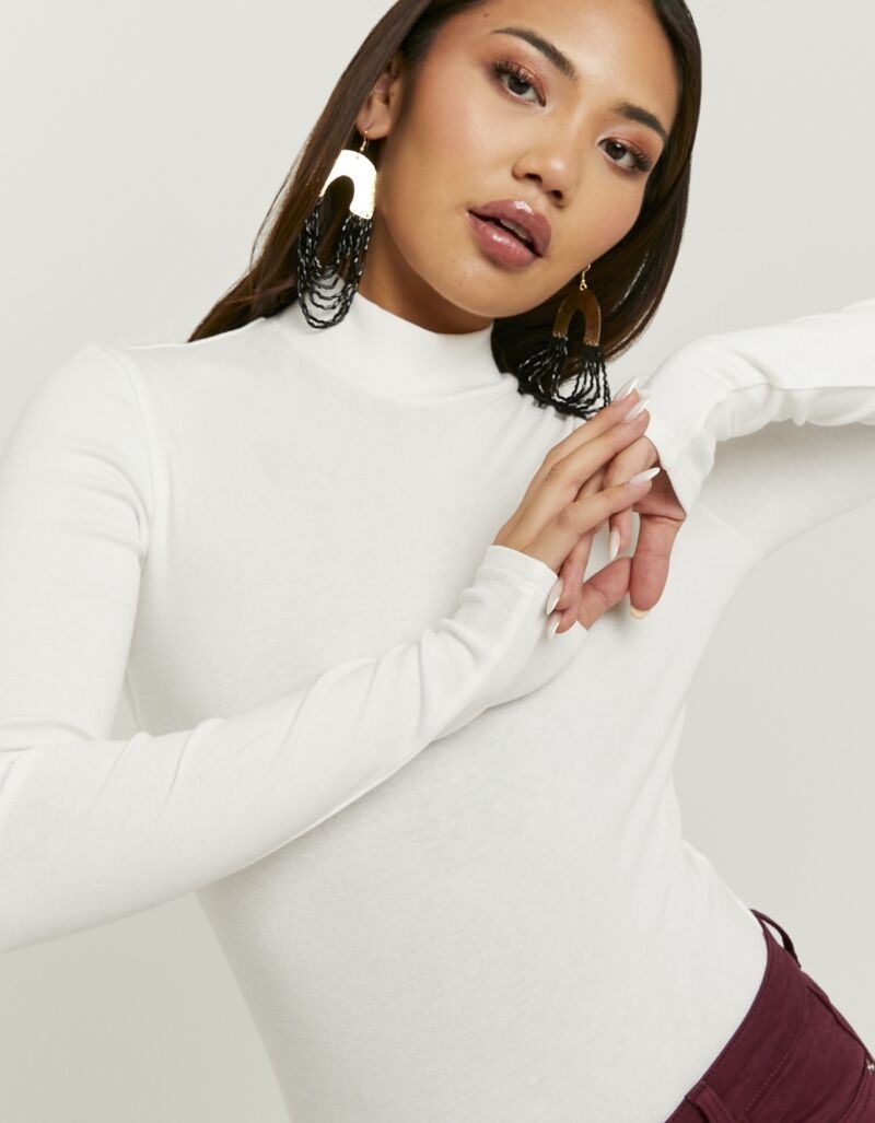 Thumbnail - Tally Weijl Langarmbody "SBOCOCOSIMO" Baumwollmischung, figurbetont