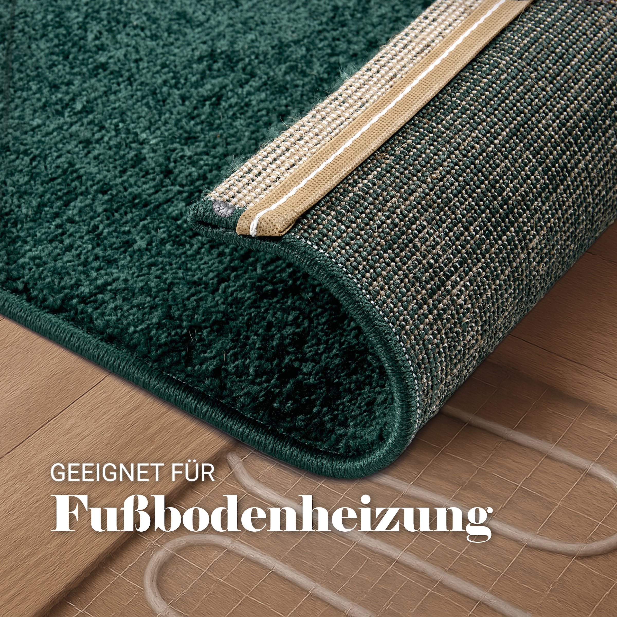 ASTRA Teppich »Sam 250«, rechteckig, 8 mm Höhe, weicher Kurzflor, Wohnzimmer, Schlafzimmer