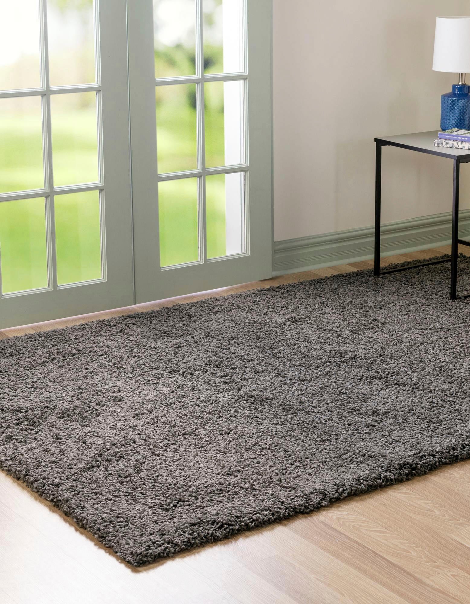 Myflair Möbel & Accessoires Hochflor-Teppich »Shaggy Shag Lagerräumung«, rechteckig, 38 mm Höhe, gewebt, Uni Farben, ideal im Wohnzimmer & Schlafzimmer