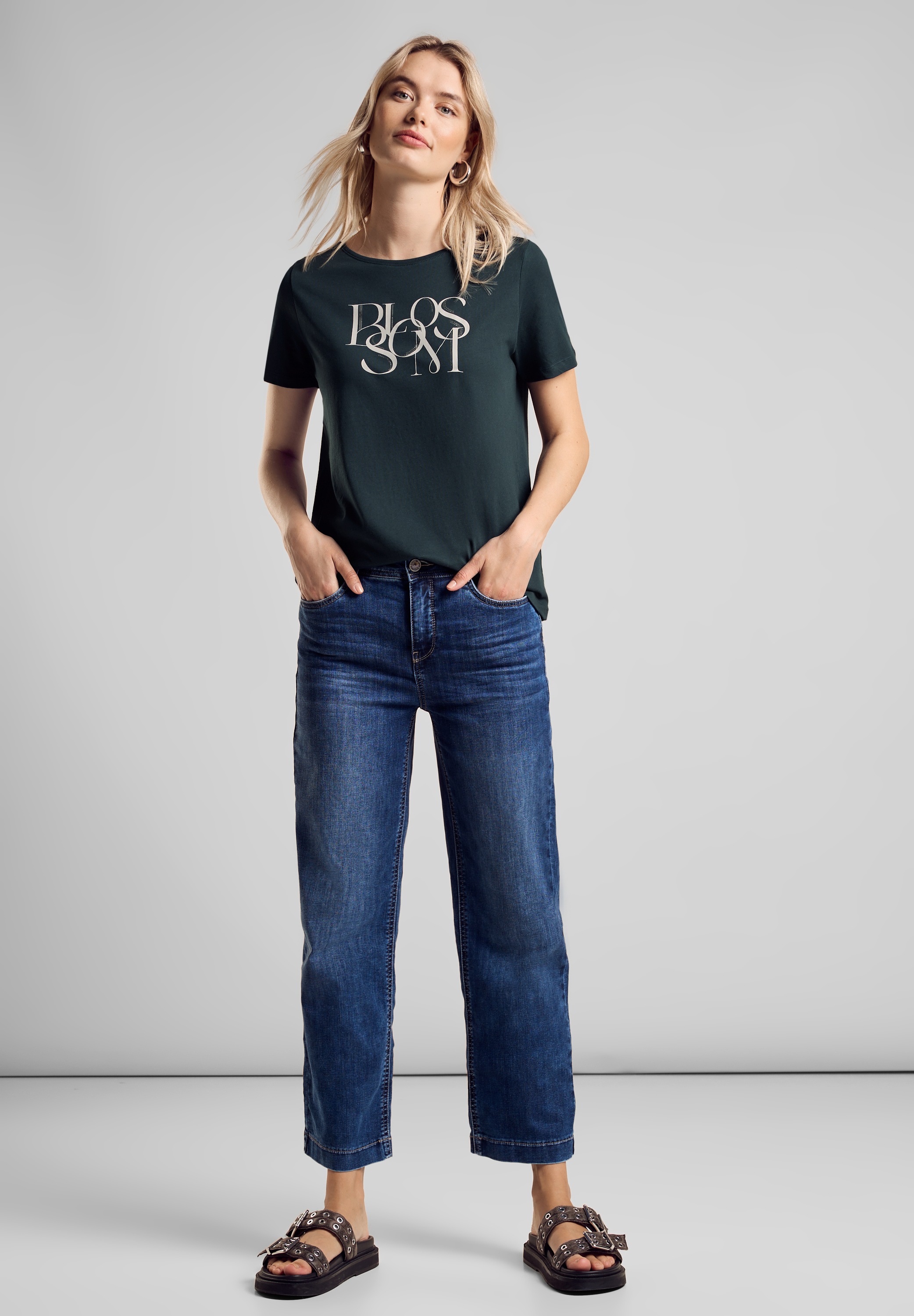STREET ONE T-Shirt, mit Grafik-Print