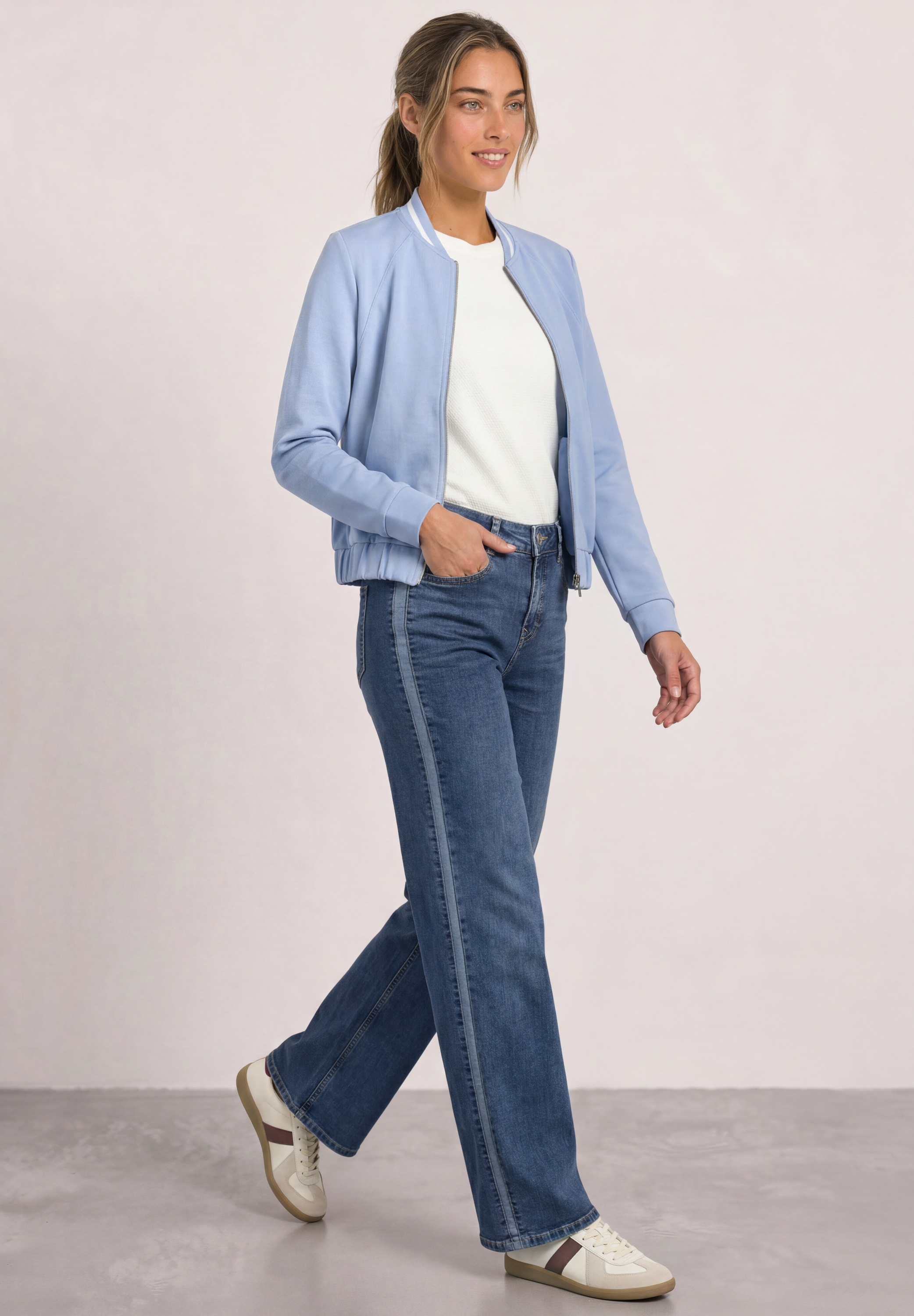 STREET ONE Cardigan im Silk Look