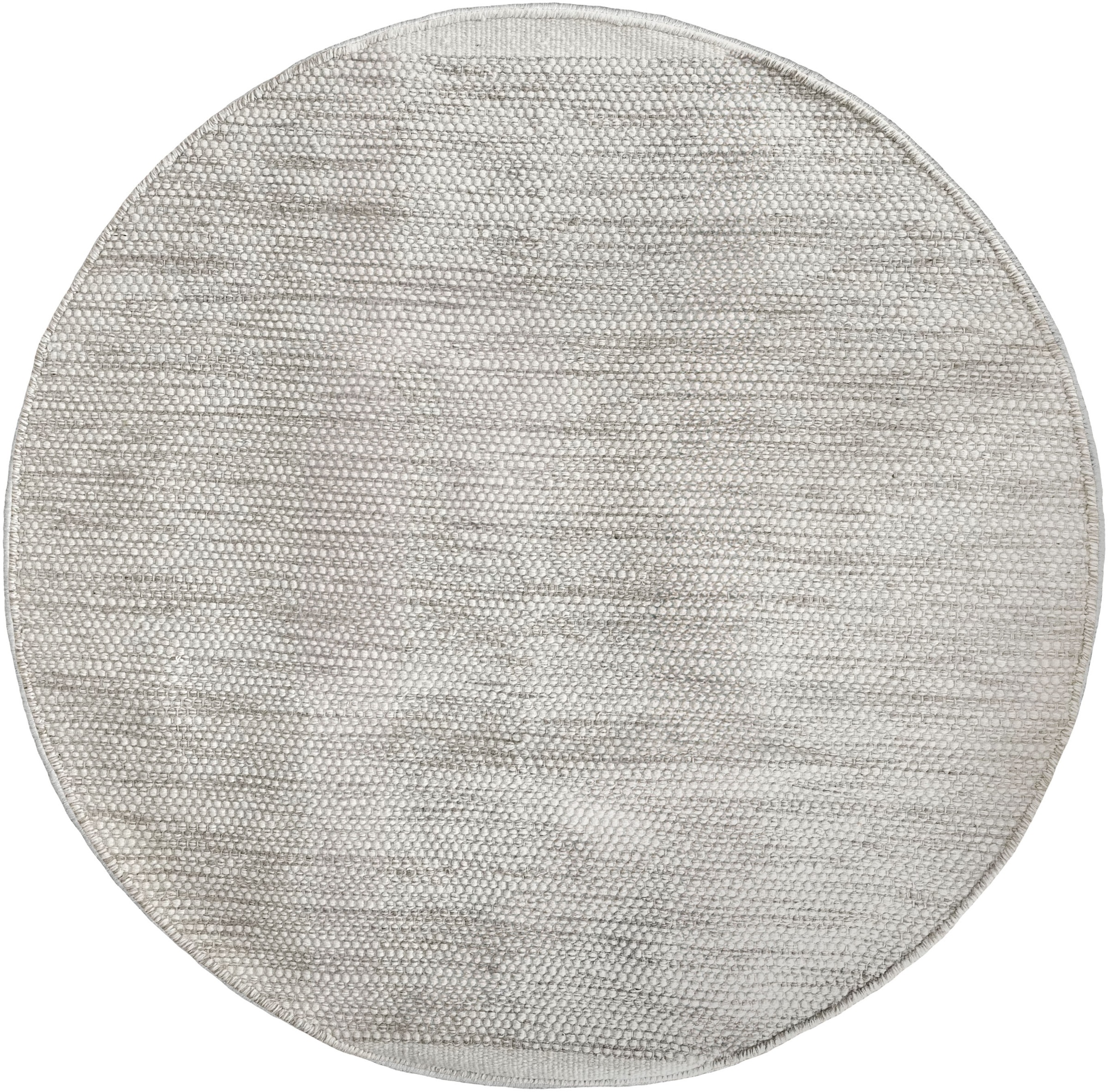 Myflair Möbel & Accessoires Wollteppich »WOOLY DREAM«, rund, 10 mm Höhe, handgewebter Wendeteppich, meliert, reine Wolle, Wohnzimmer
