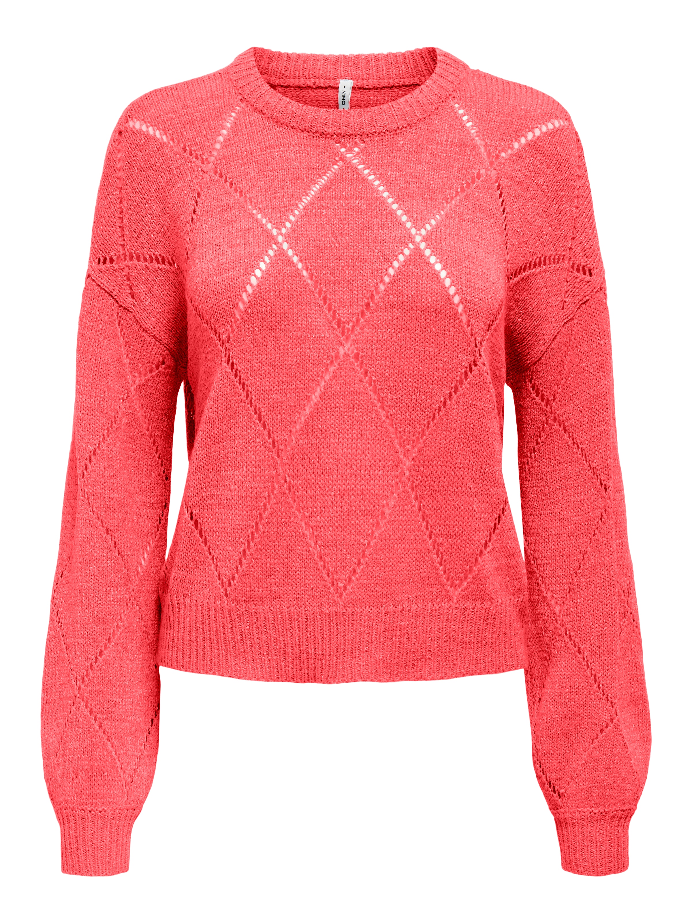 ONLY Strickpullover "ONLGEENAS LS STRUCTURE O-NECK CC KNT" günstig online kaufen