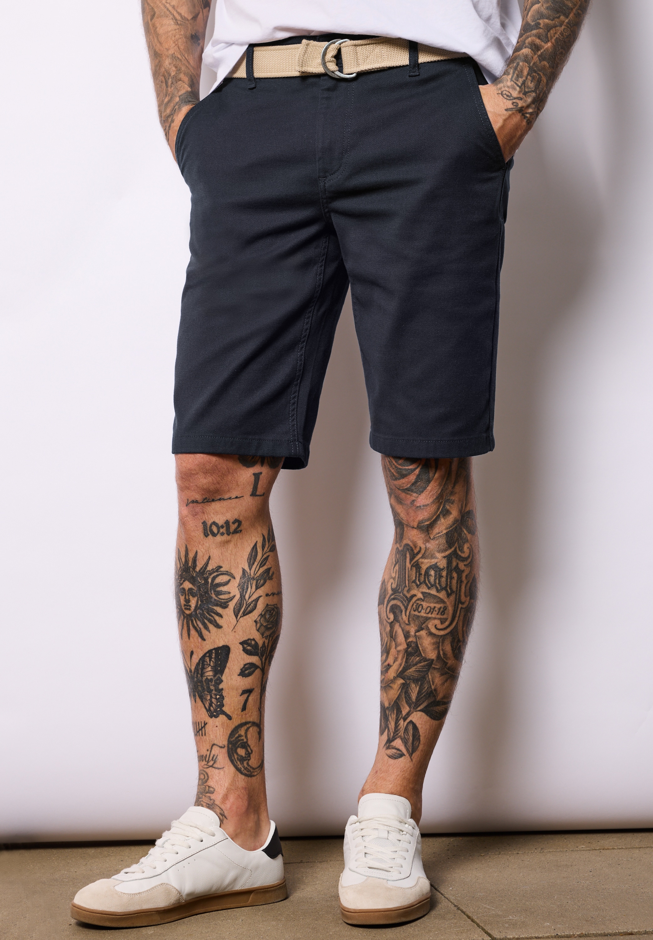 STREET ONE MEN Shorts, mit seitlichen Einschubtaschen günstig online kaufen