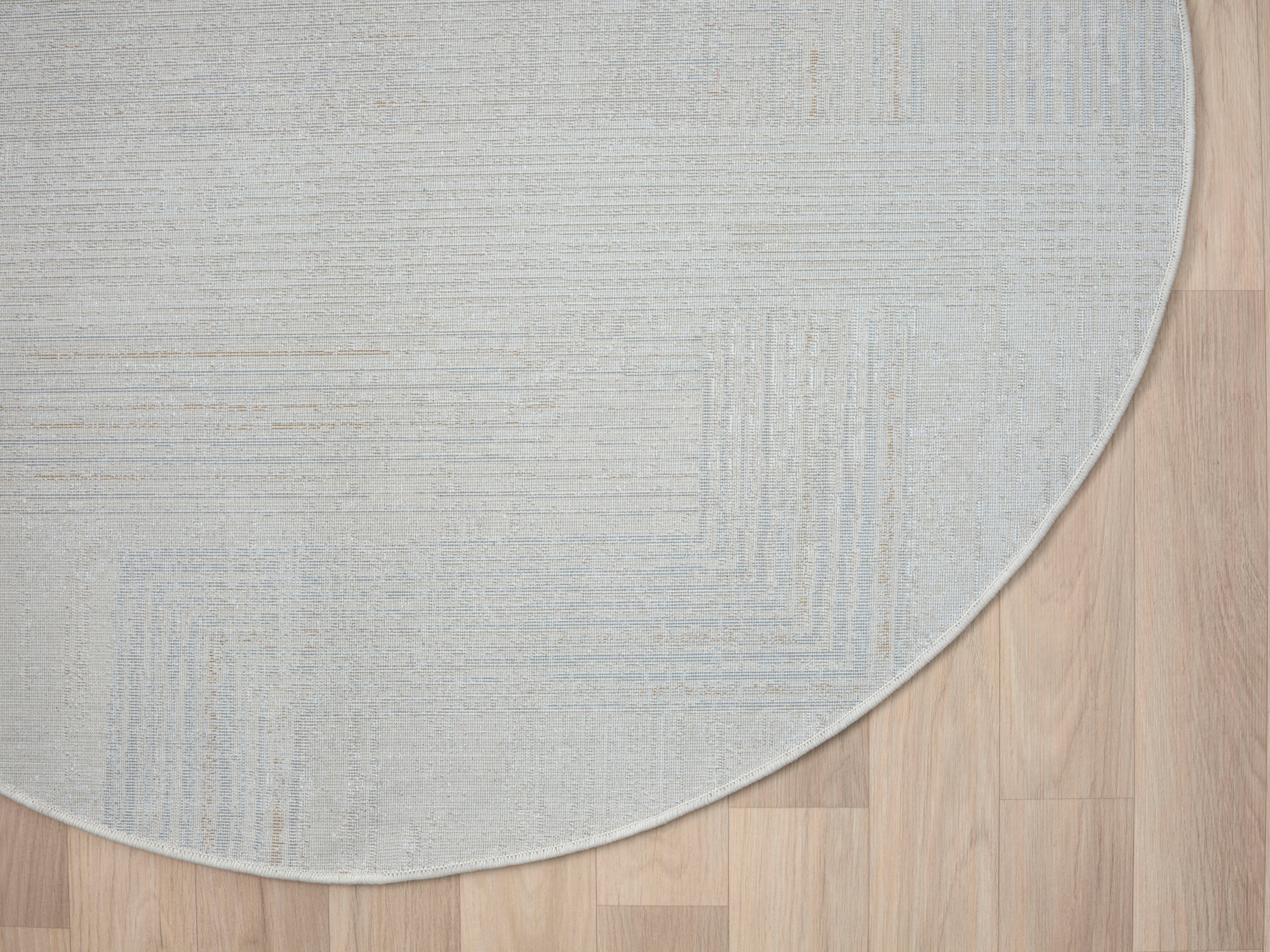 Myflair Möbel & Accessoires Teppich »My Way«, rund, 10 mm Höhe, Kurzflor, Retro-Design, besonders weich durch Microfaser