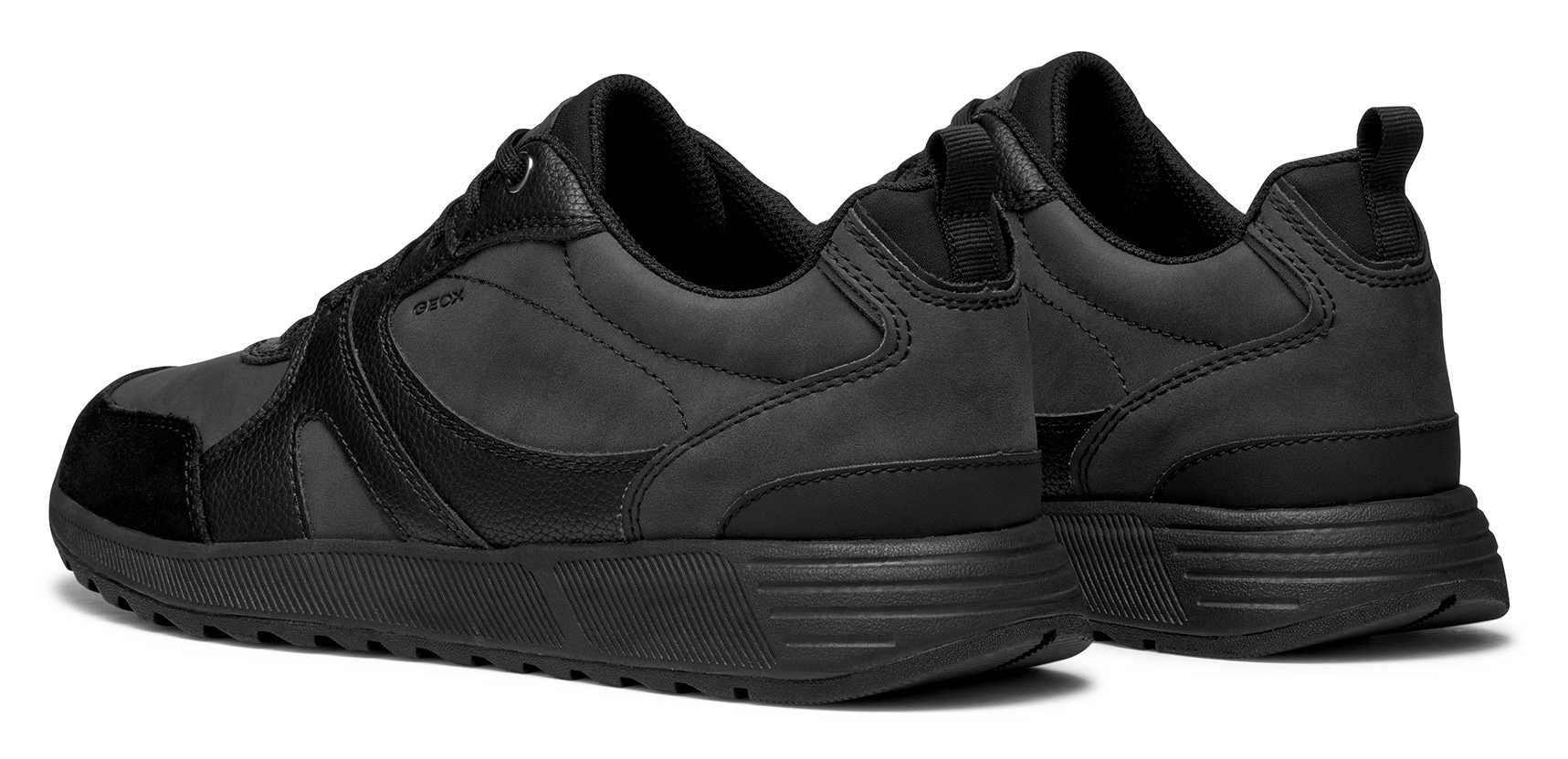 Geox Sneaker »U MOLVENO A«, Freizeitschuh, Halbschuh, Schnürschuh mit Plateausohle
