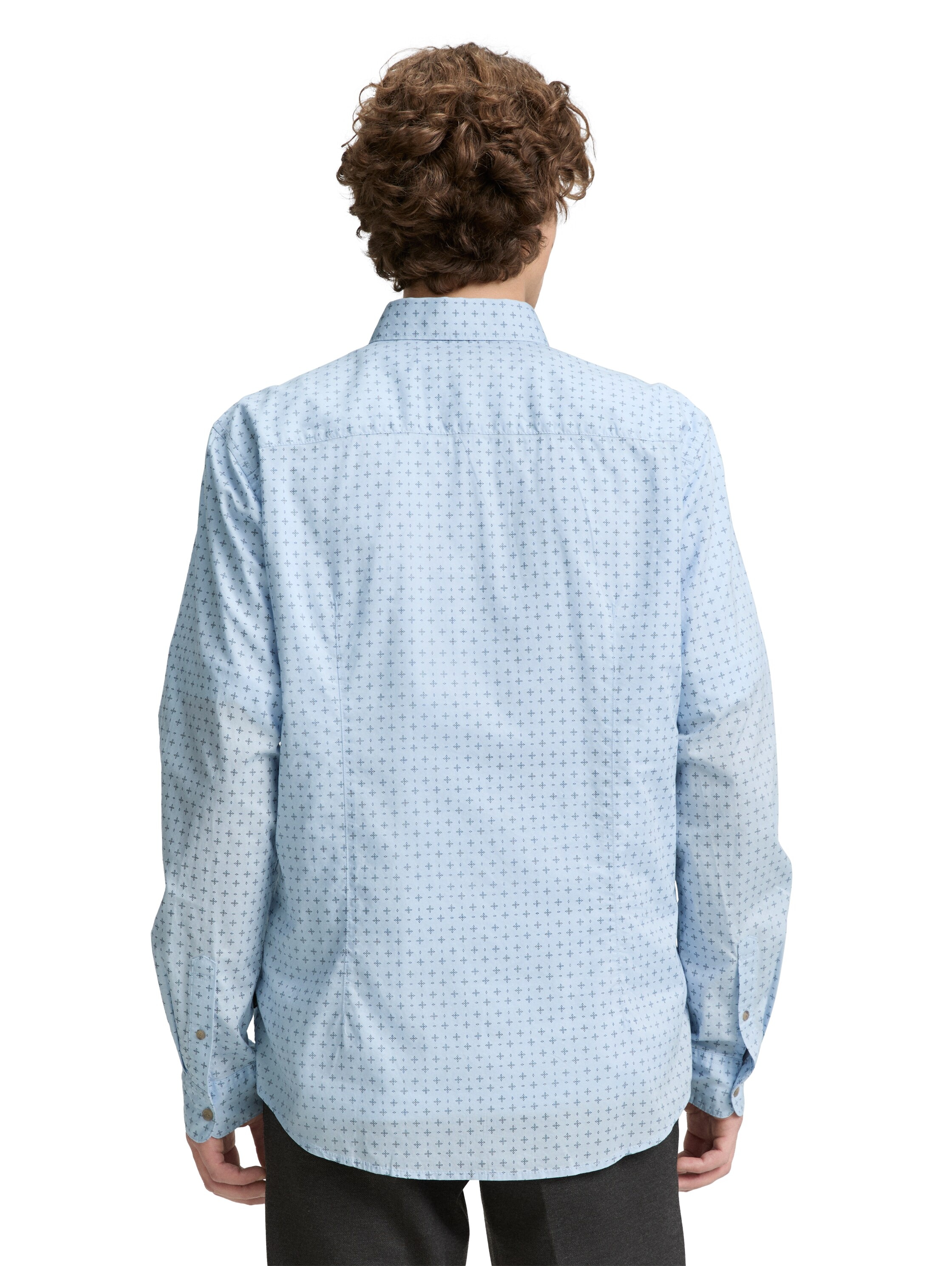 TOM TAILOR Denim Langarmhemd »POPLIN«, mit Streifenmuster