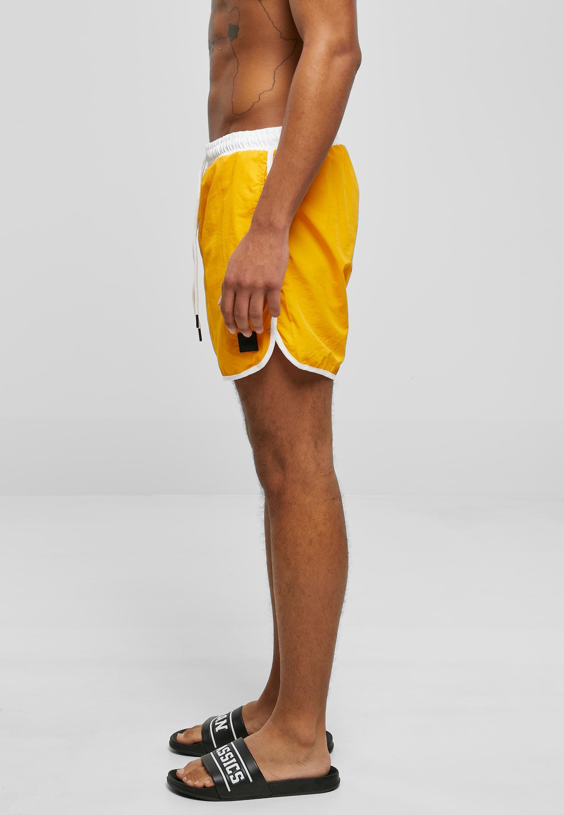 URBAN CLASSICS Badeshorts »Urban Classics Herren Retro Swimshorts«