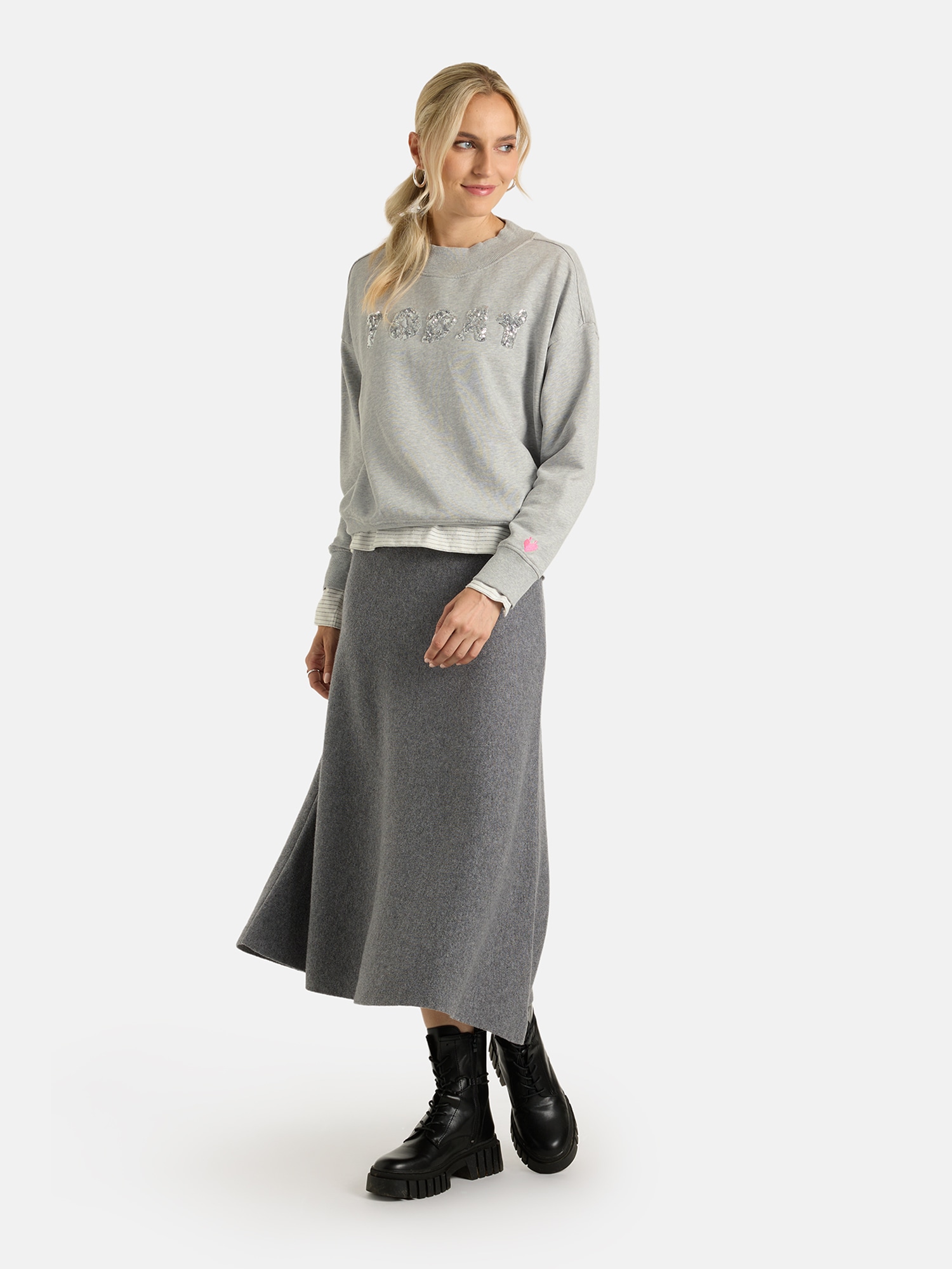 Lieblingsstück Sweatshirt »EllaL«, mit Pailletten, Baumwolle
