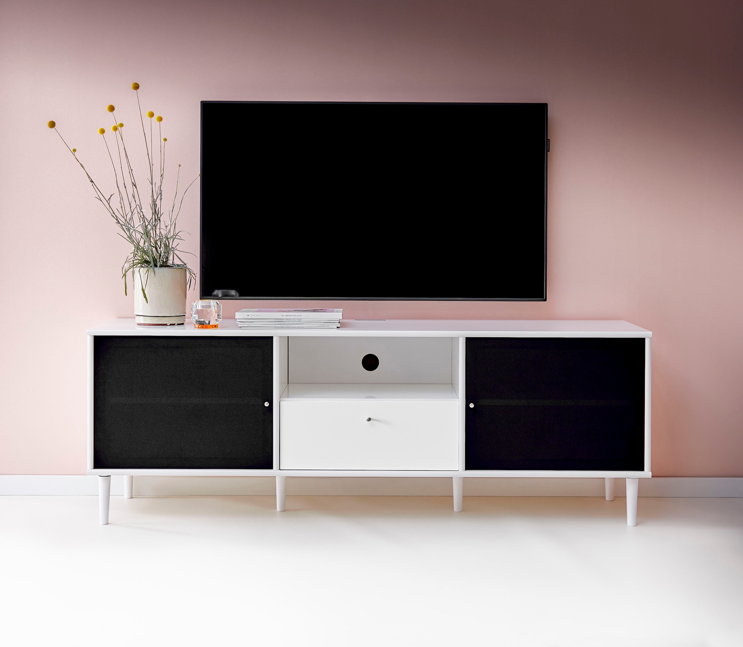 Hammel Furniture  TV spintelė »Mistral« su durys su Akus...