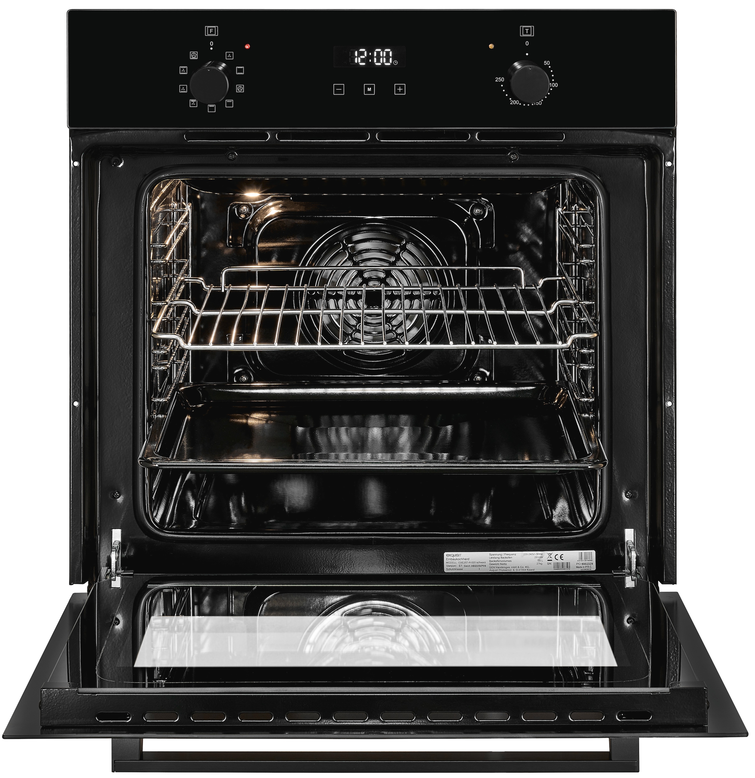 exquisit Einbaubackofen  »EBE257-H-020«